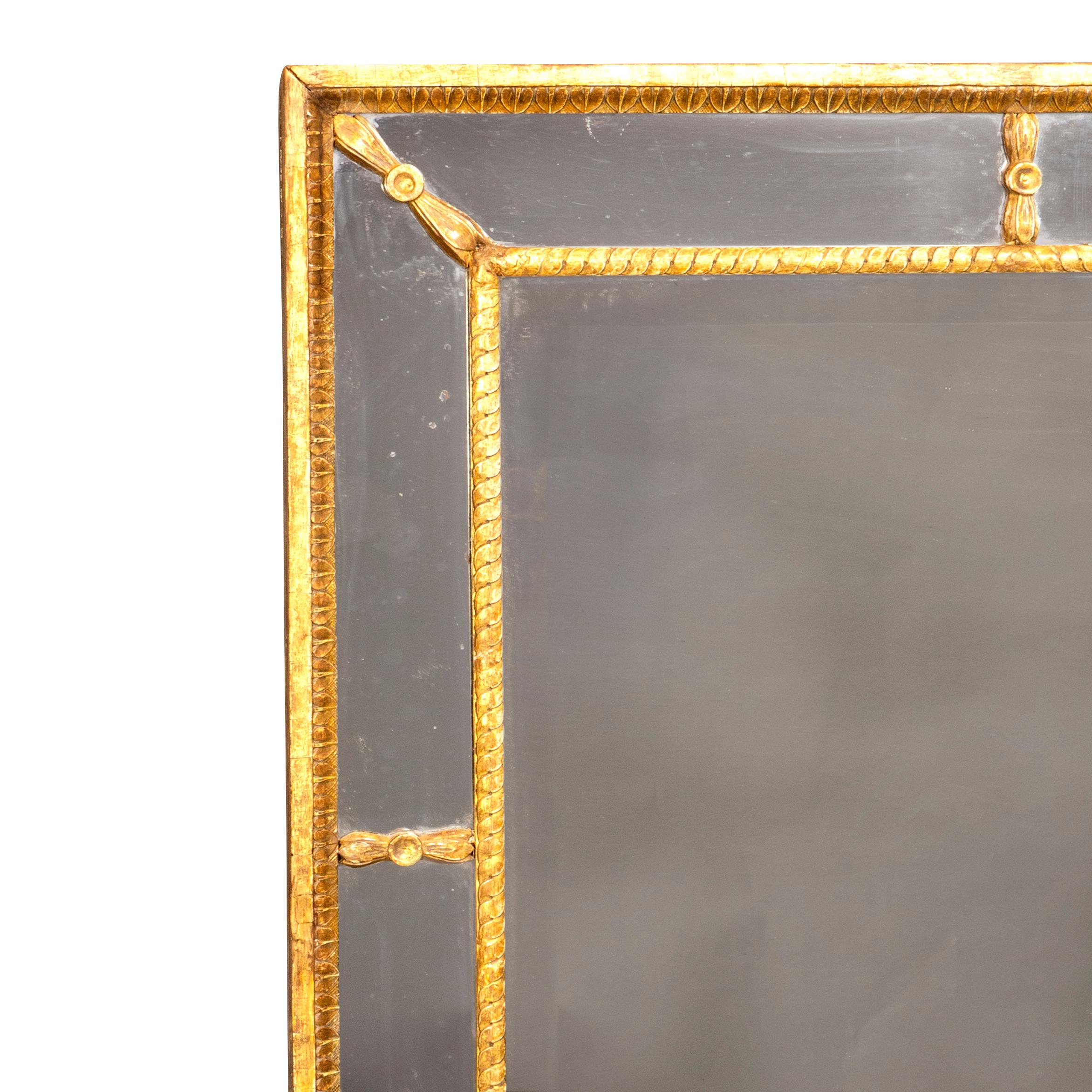 Regency Giltwood Mirror In Good Condition For Sale In Essex, MA