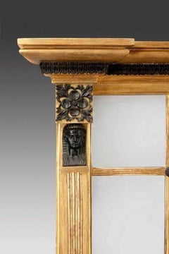 Regency Giltwood Overmantel Mirror with Interesting Provenance