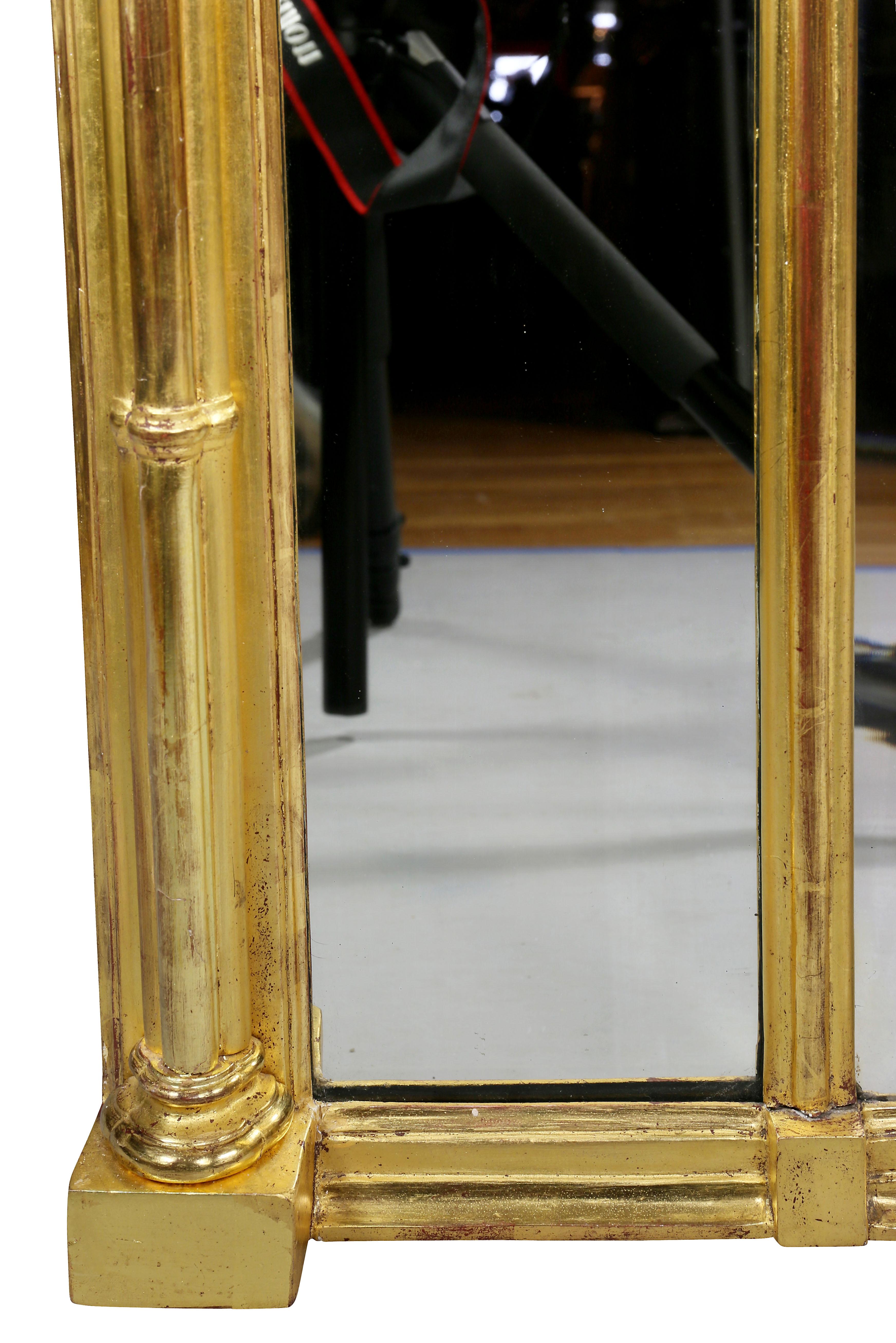Regency Giltwood Overmantle Mirror 1