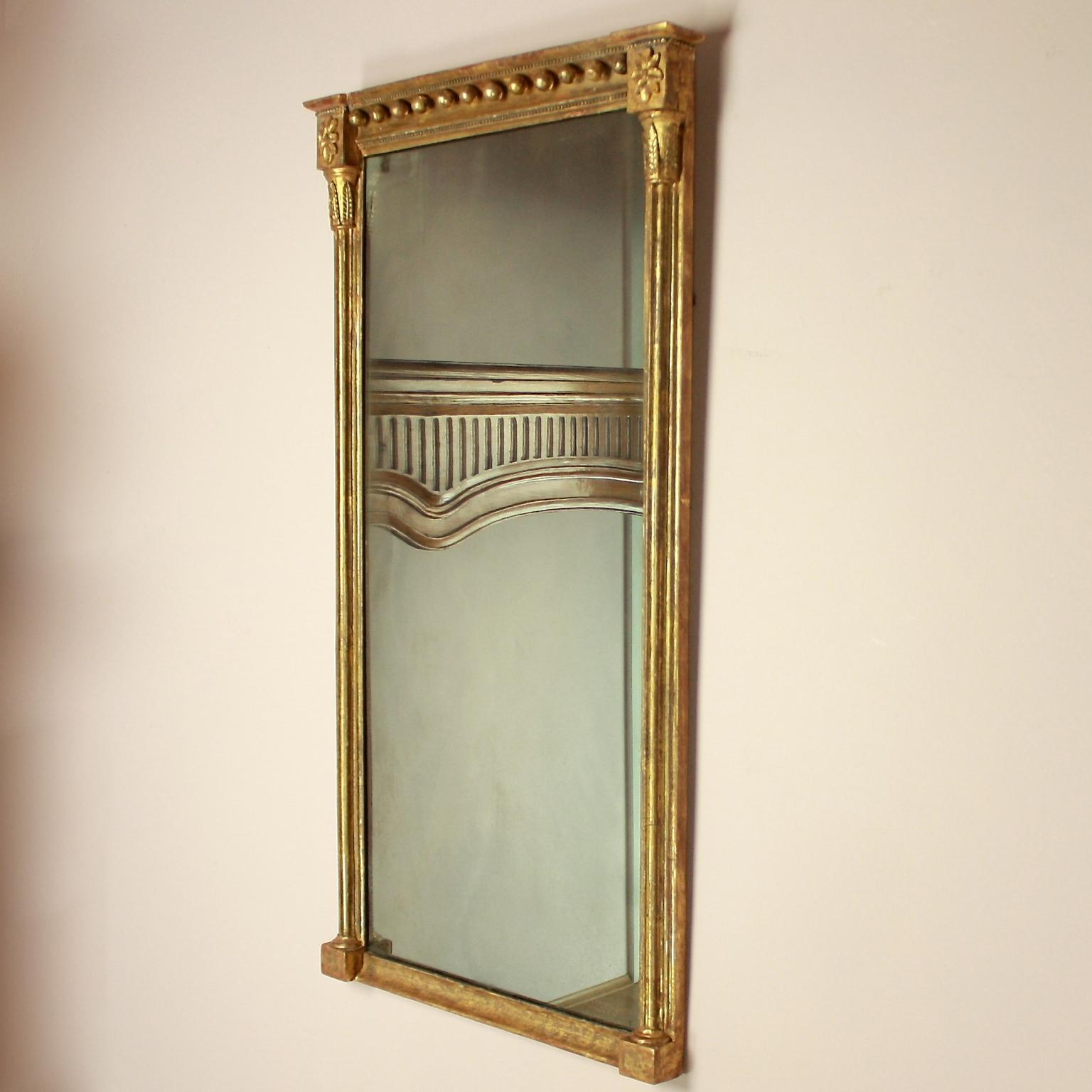 Regency Giltwood Pier Mirror, circa 1810 In Excellent Condition In Berlin, DE