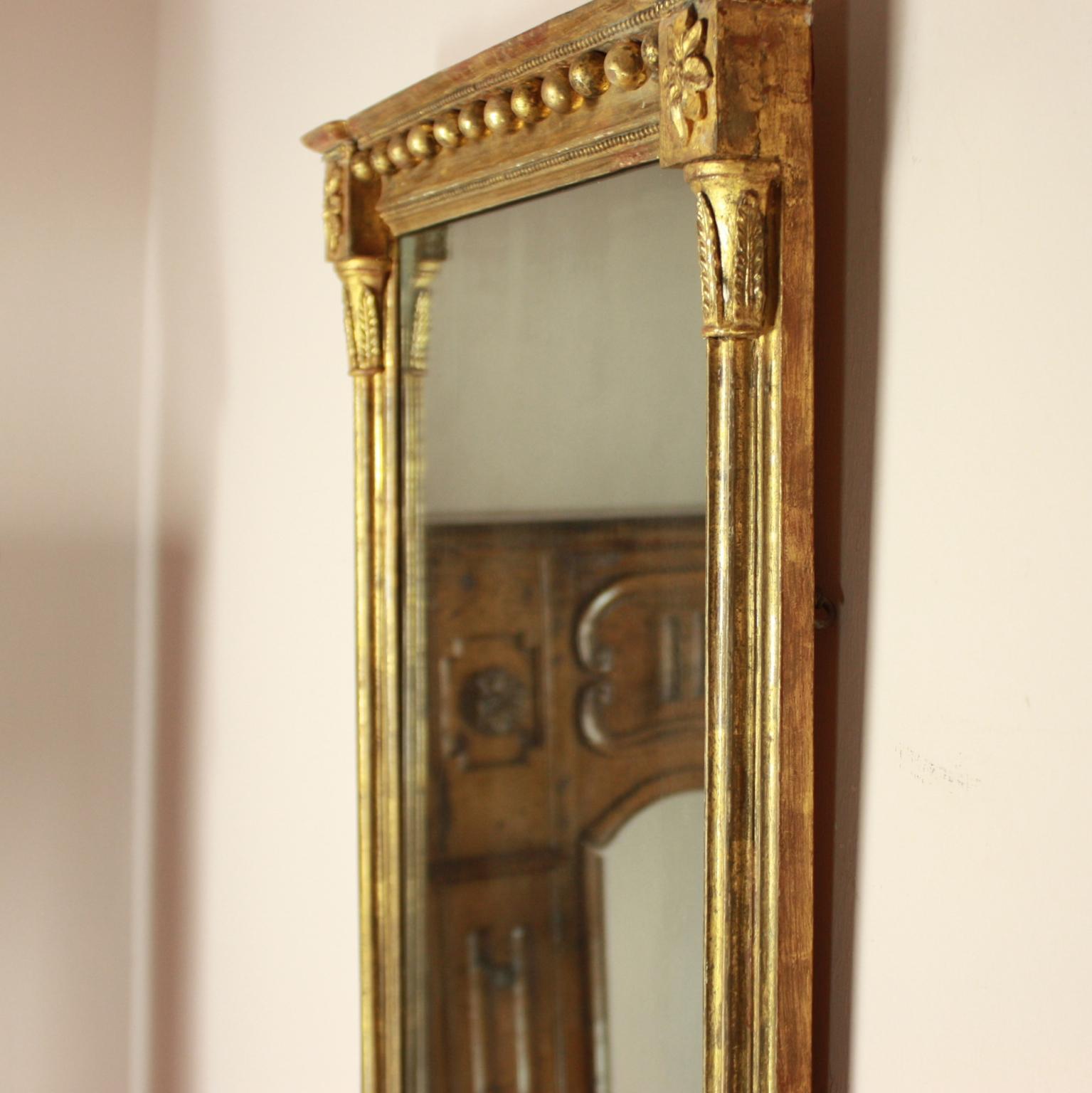 Early 19th Century Regency Giltwood Pier Mirror, circa 1810