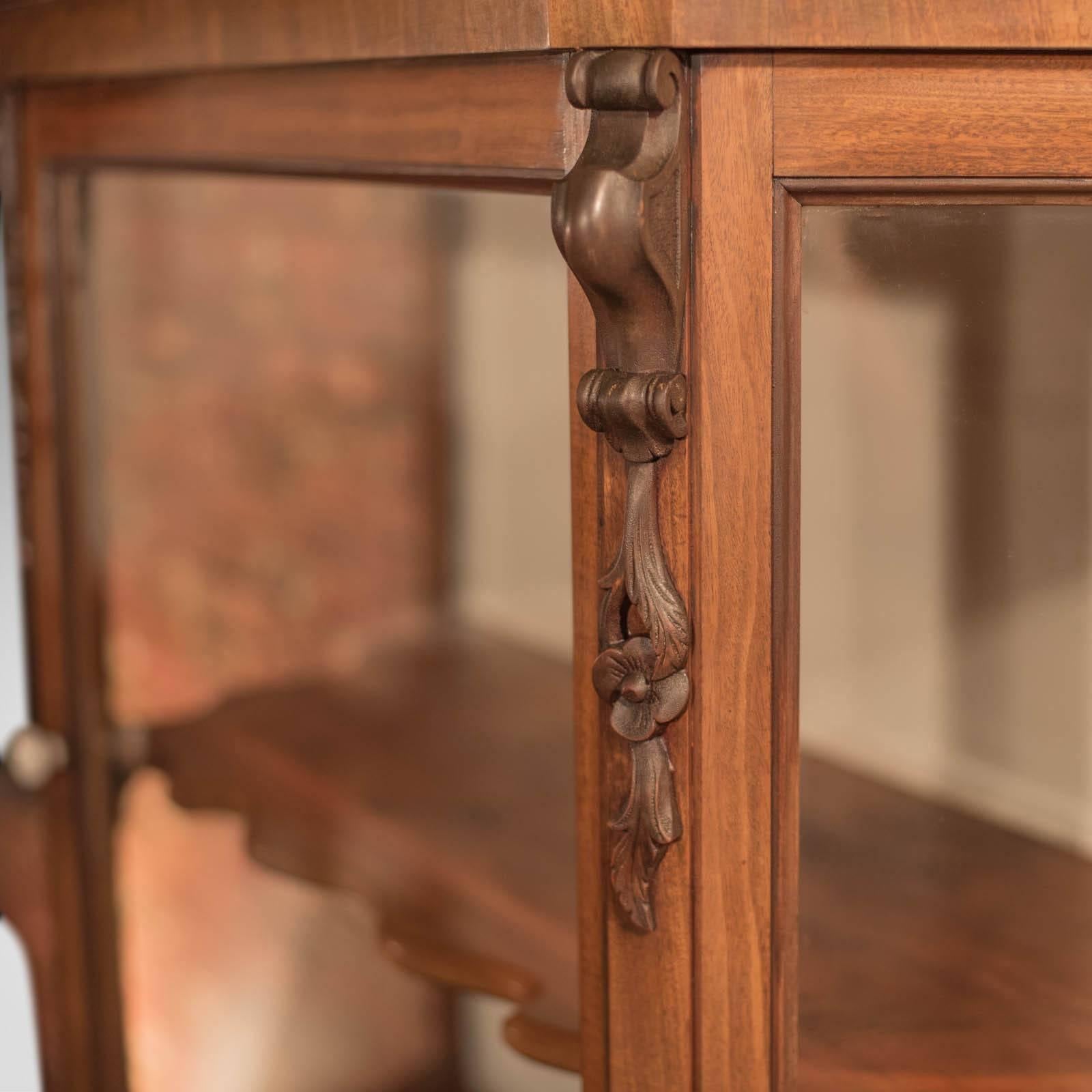 Mahogany Regency Glazed Display Cabinet, Early 19th Century, circa 1820 For Sale