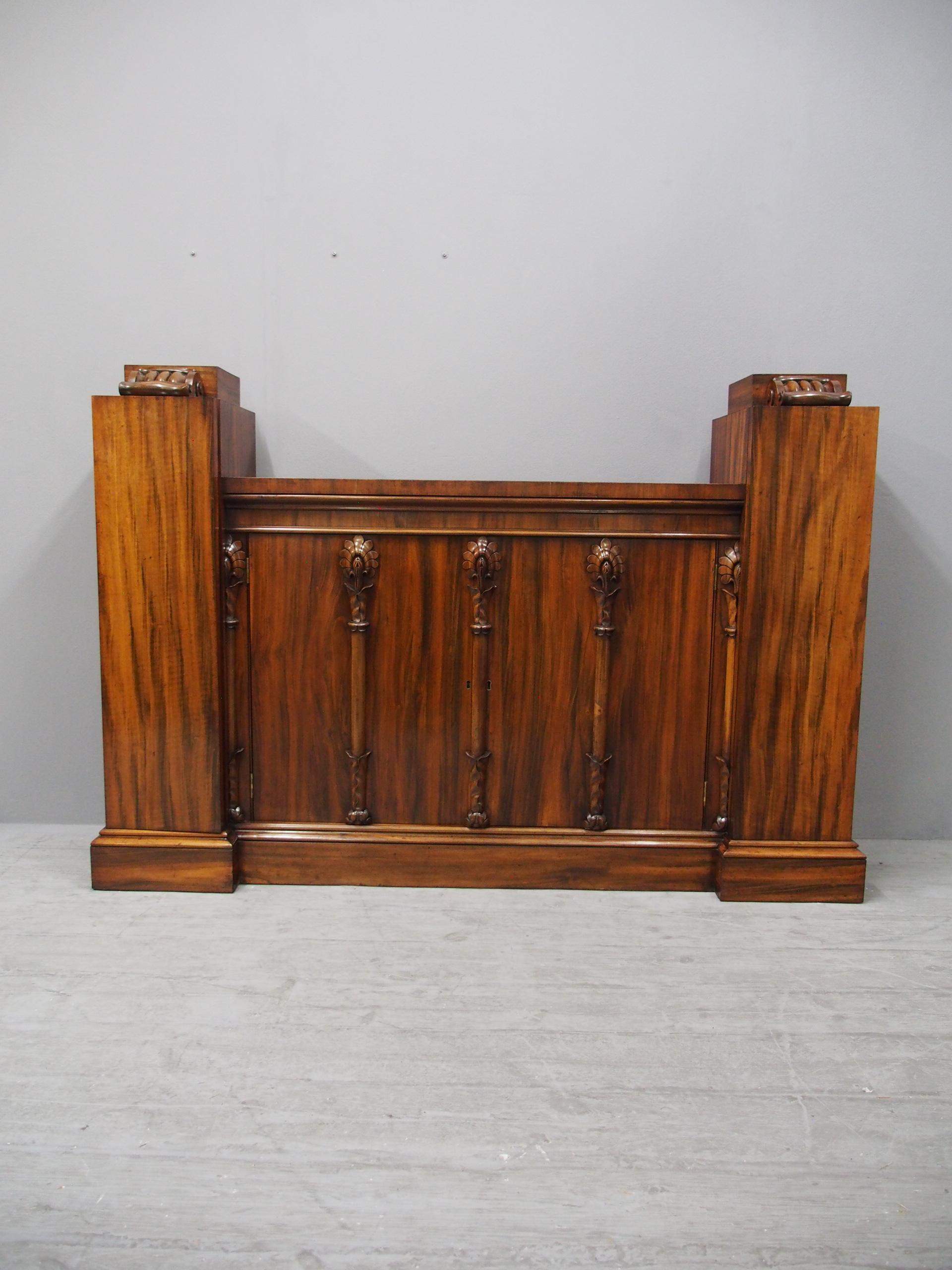 19th Century Regency Goncalo Alves Cabinet For Sale