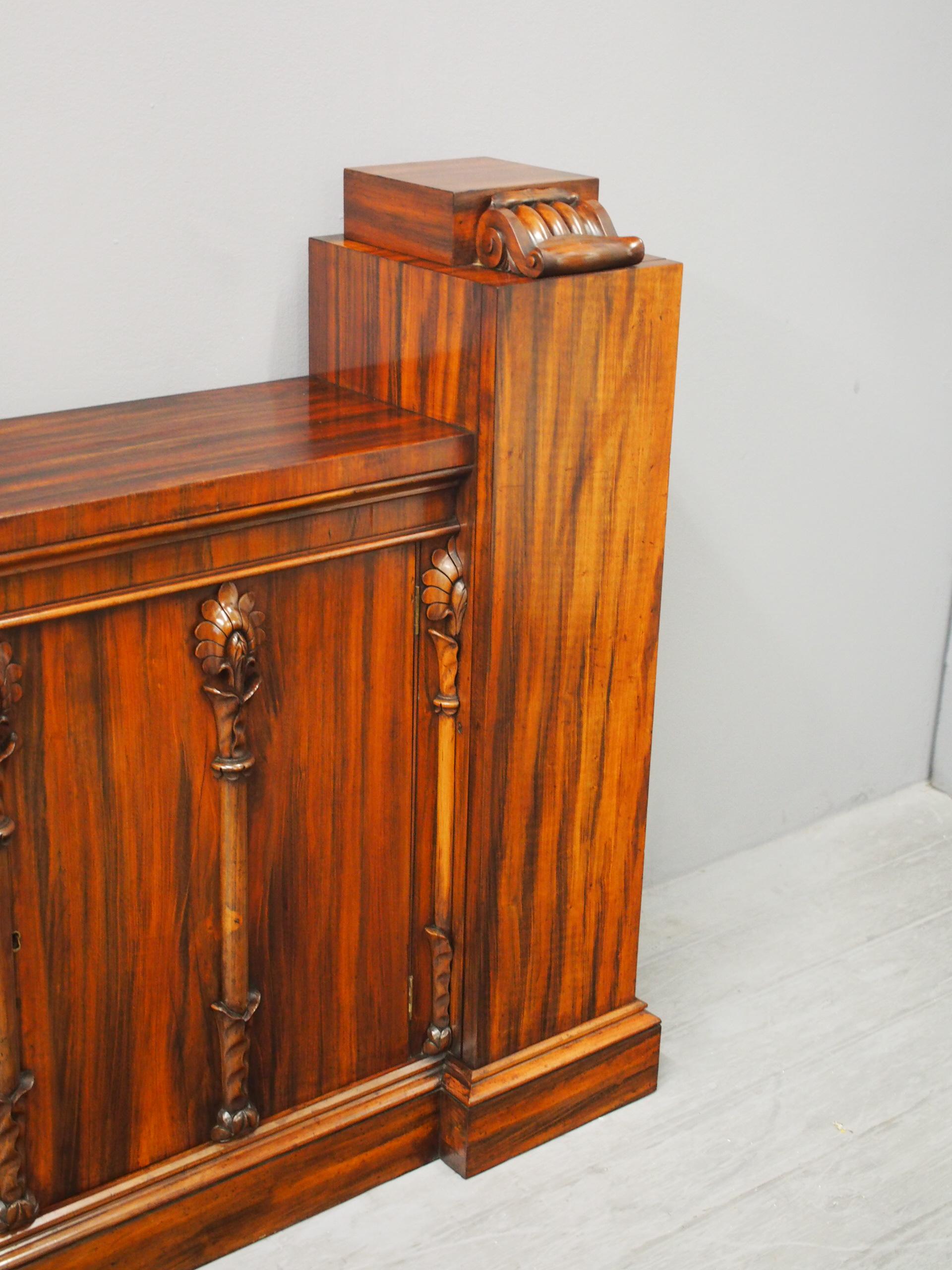 19th Century Regency Goncalo Alves Cabinet For Sale