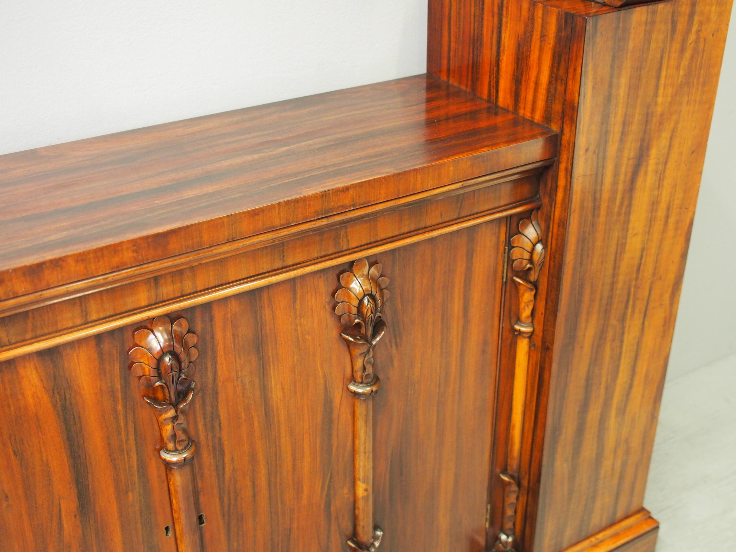 Regency Goncalo Alves Cabinet For Sale 3