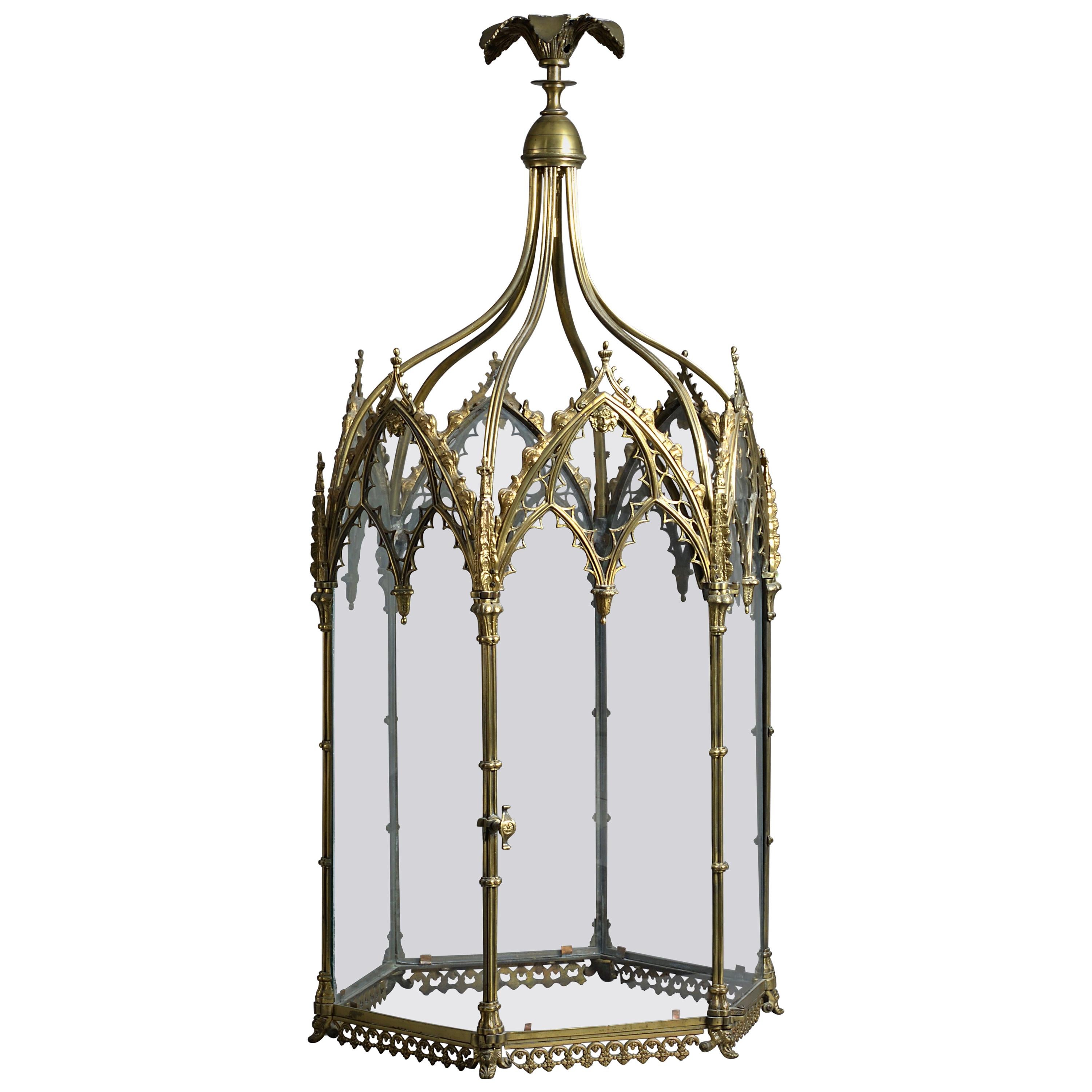 Regency Gothic Lantern, circa 1820