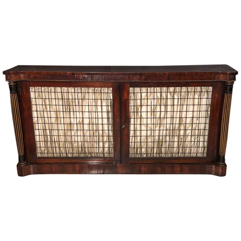 Regency Grill Door Credenza