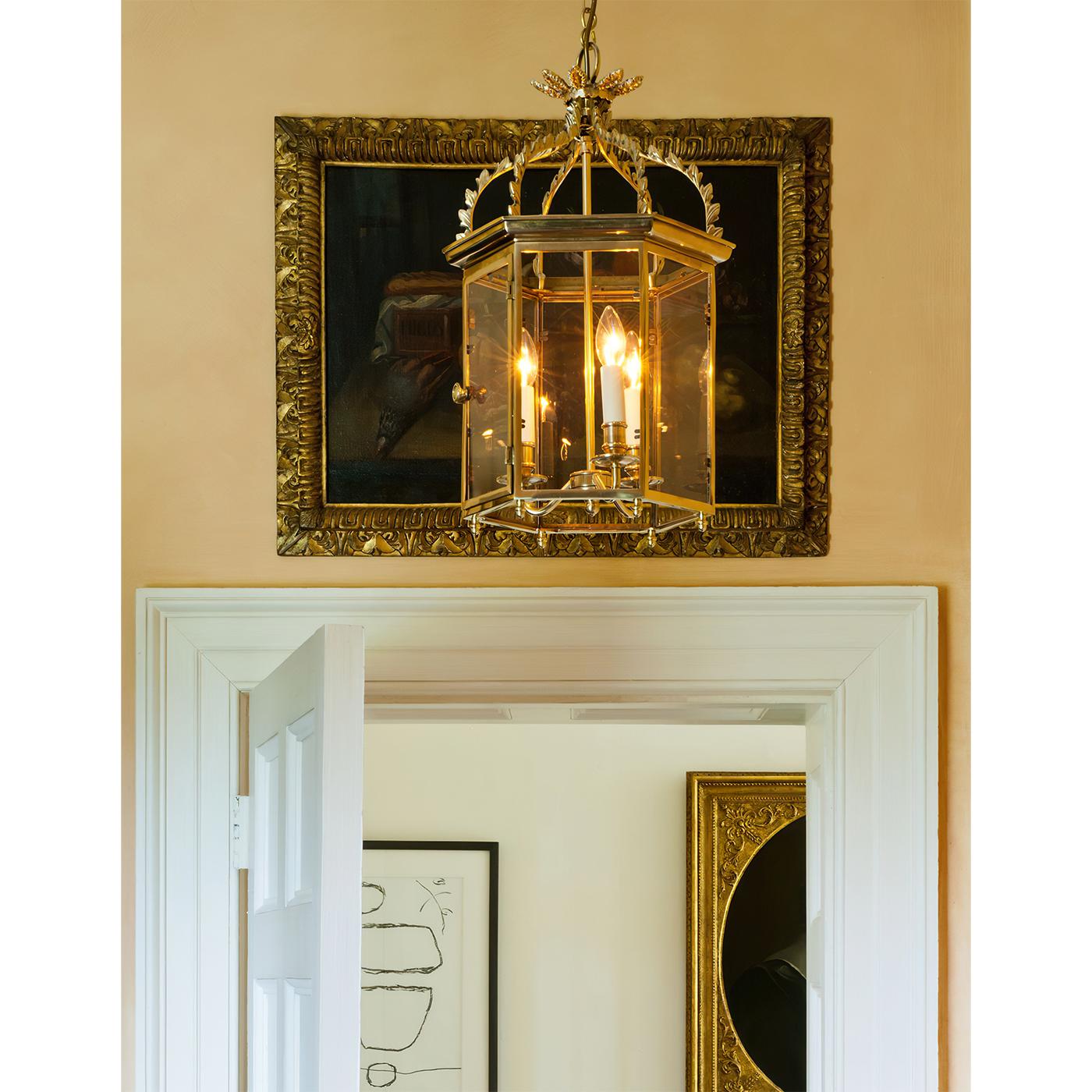 Regency Hall Lantern In New Condition For Sale In Westwood, NJ