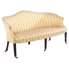Canapé Regency Hepplewhite Camelback, Angleterre, vers 1795