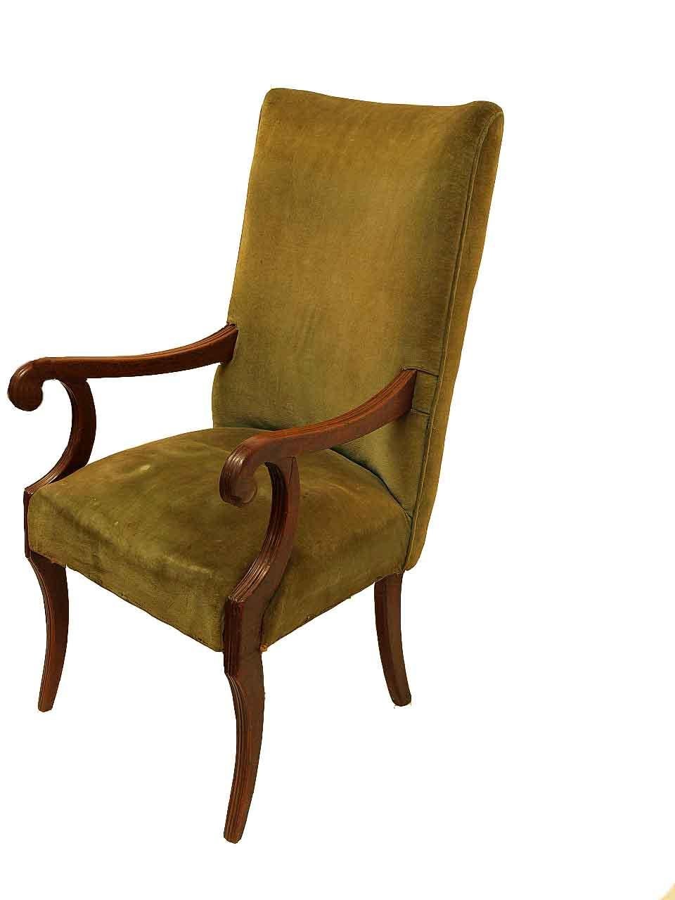 buy high back armchair