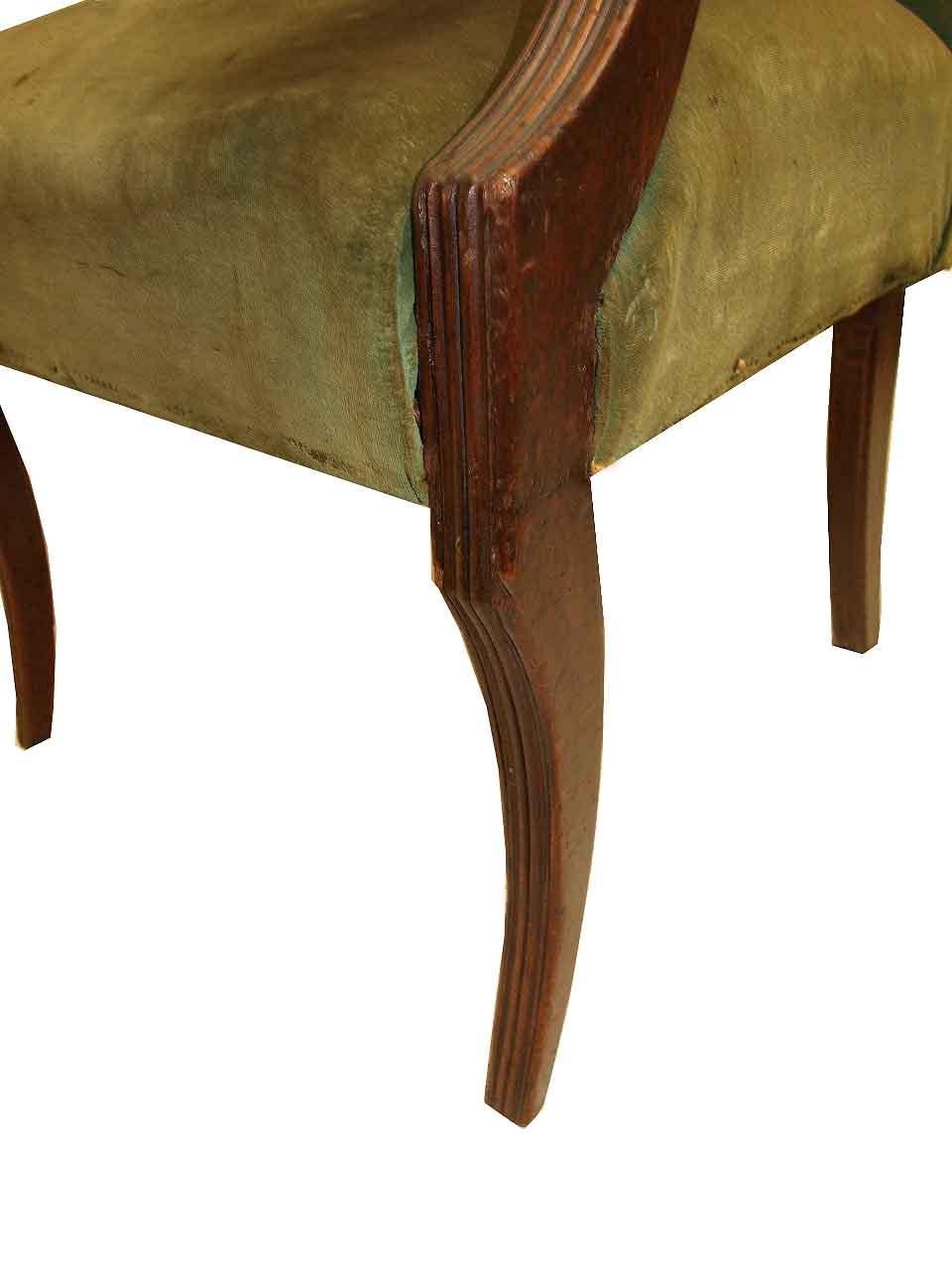 Regency Sessel mit hoher Rückenlehne (Frühes 19. Jahrhundert) im Angebot