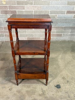 English Regency Honduran Mahogany Etagere. C1810