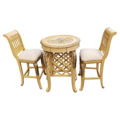 Regency House Bistro Table and Barstools Set