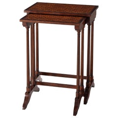 Regency Inlaid Nest of Tables