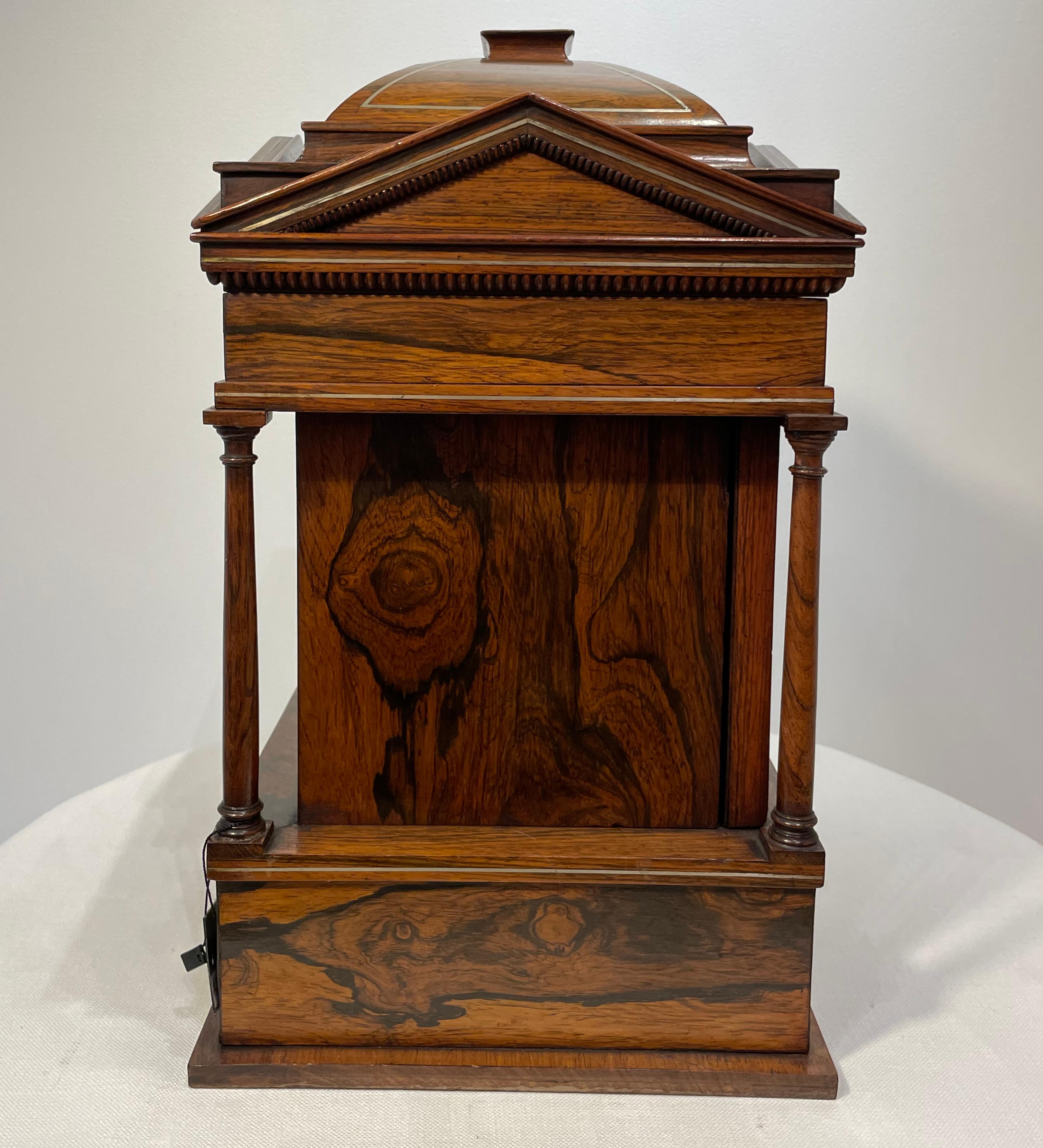 Inlay William IV Classical Walnut Work Box