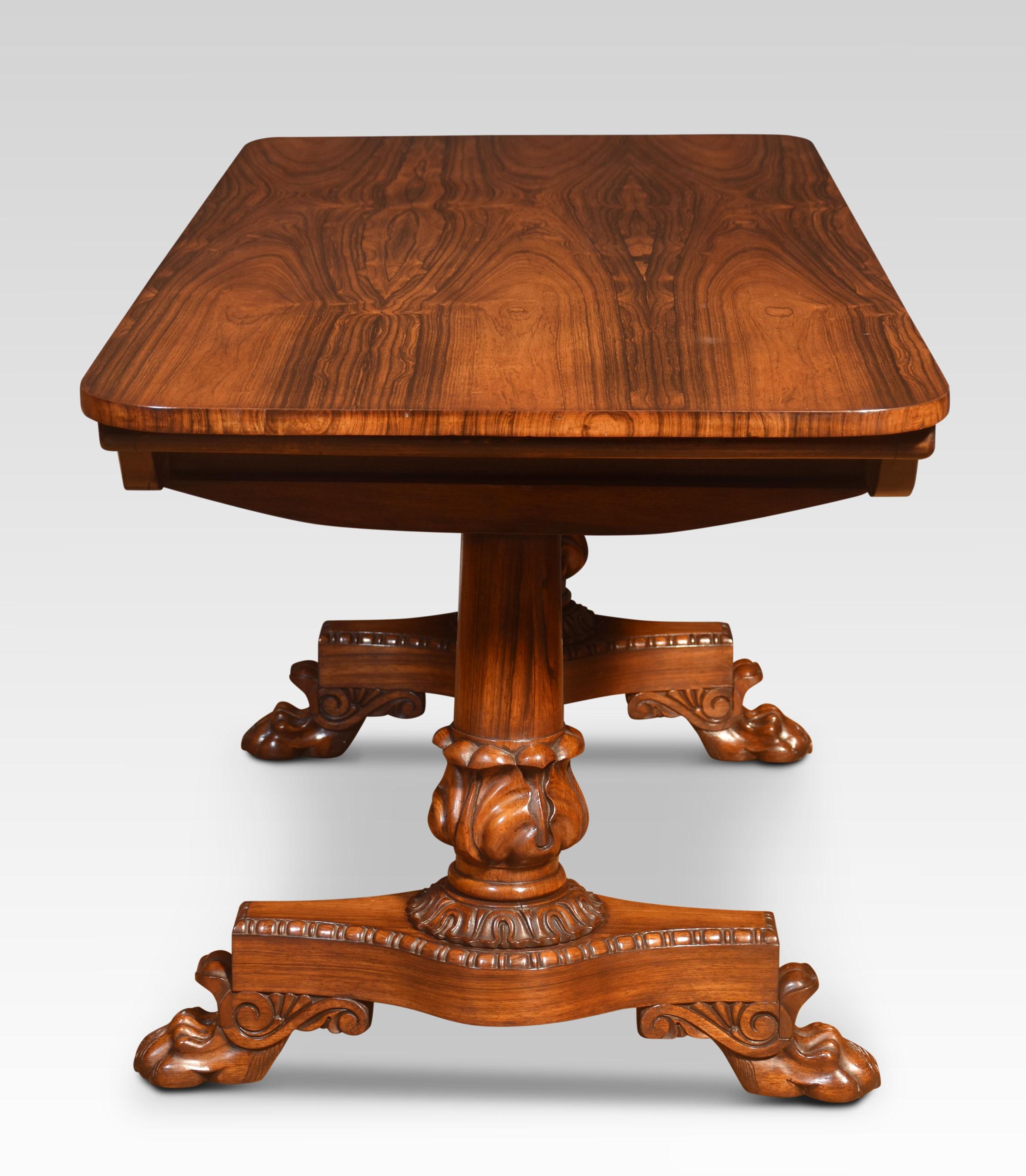 Regency library table For Sale 5