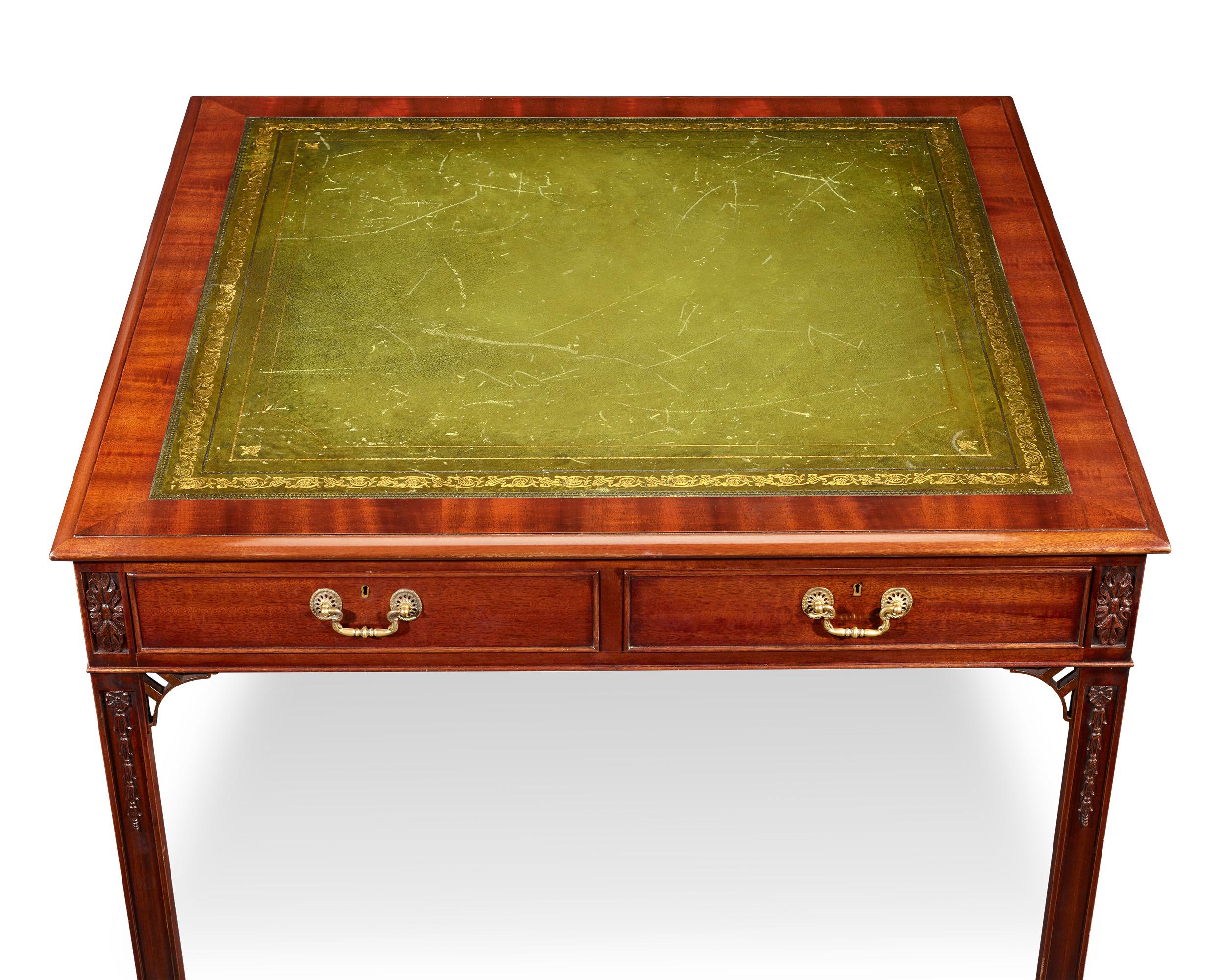 English Regency Library Table For Sale