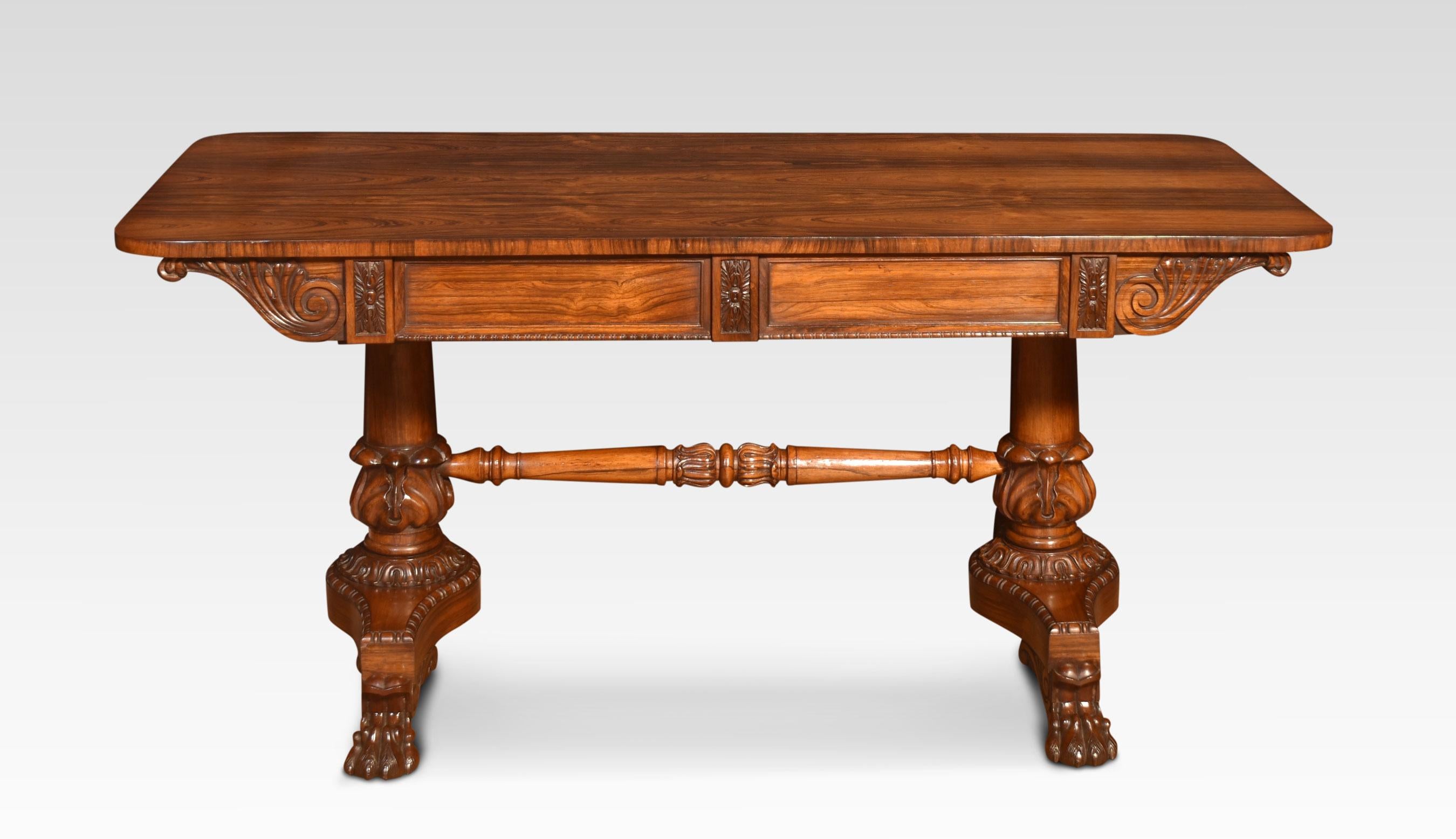 Regency library table For Sale 1