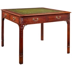 Antique Regency Library Table