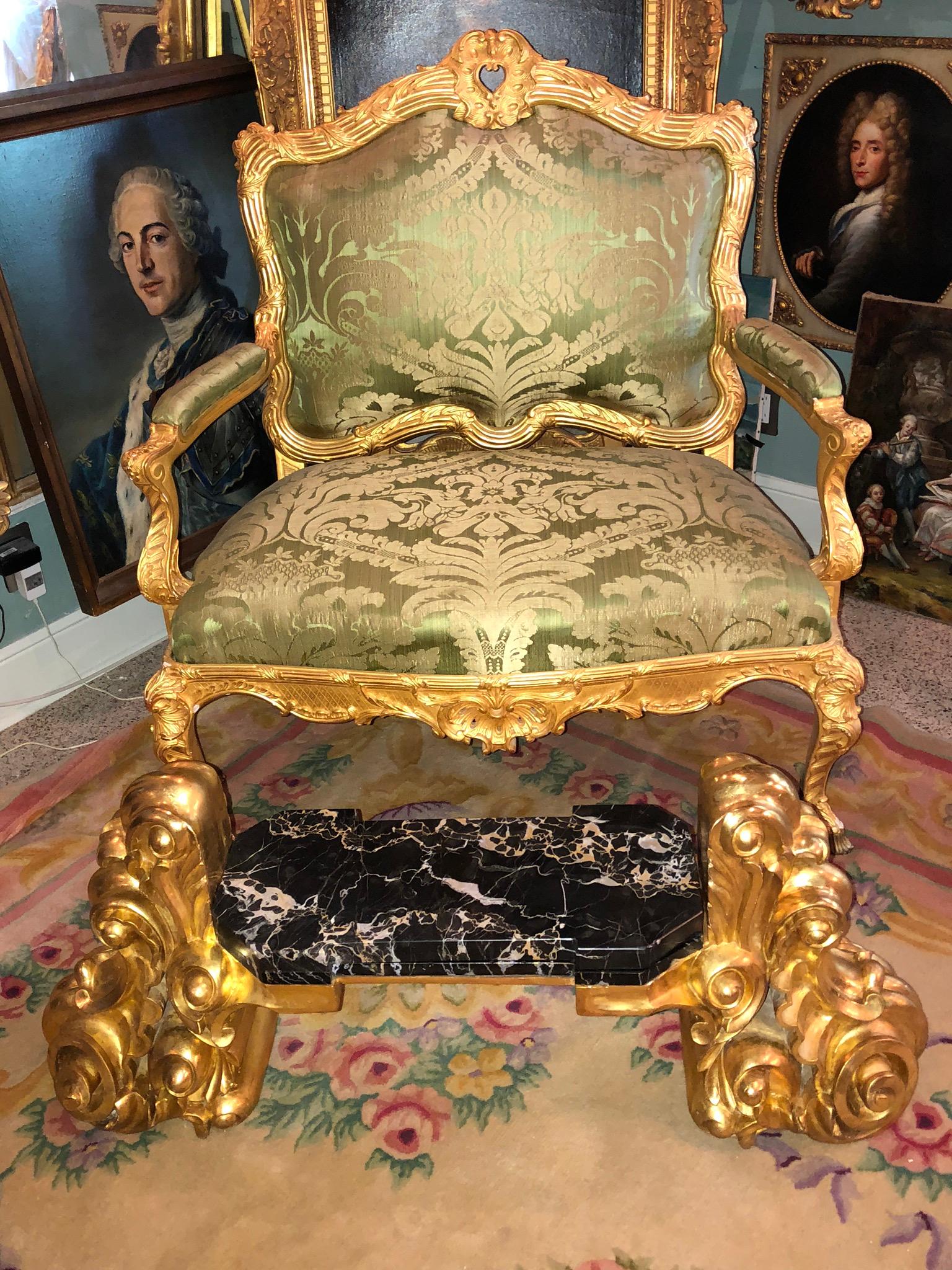 fauteuil marquise louis xv