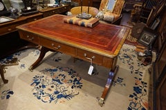 Regency Mahogany 19th Century Partner's Desk England