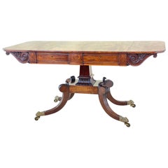 Regency Mahogany 19th Century Sofa Table