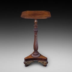 Regency Mahogany and Crossbanded Occasional Table