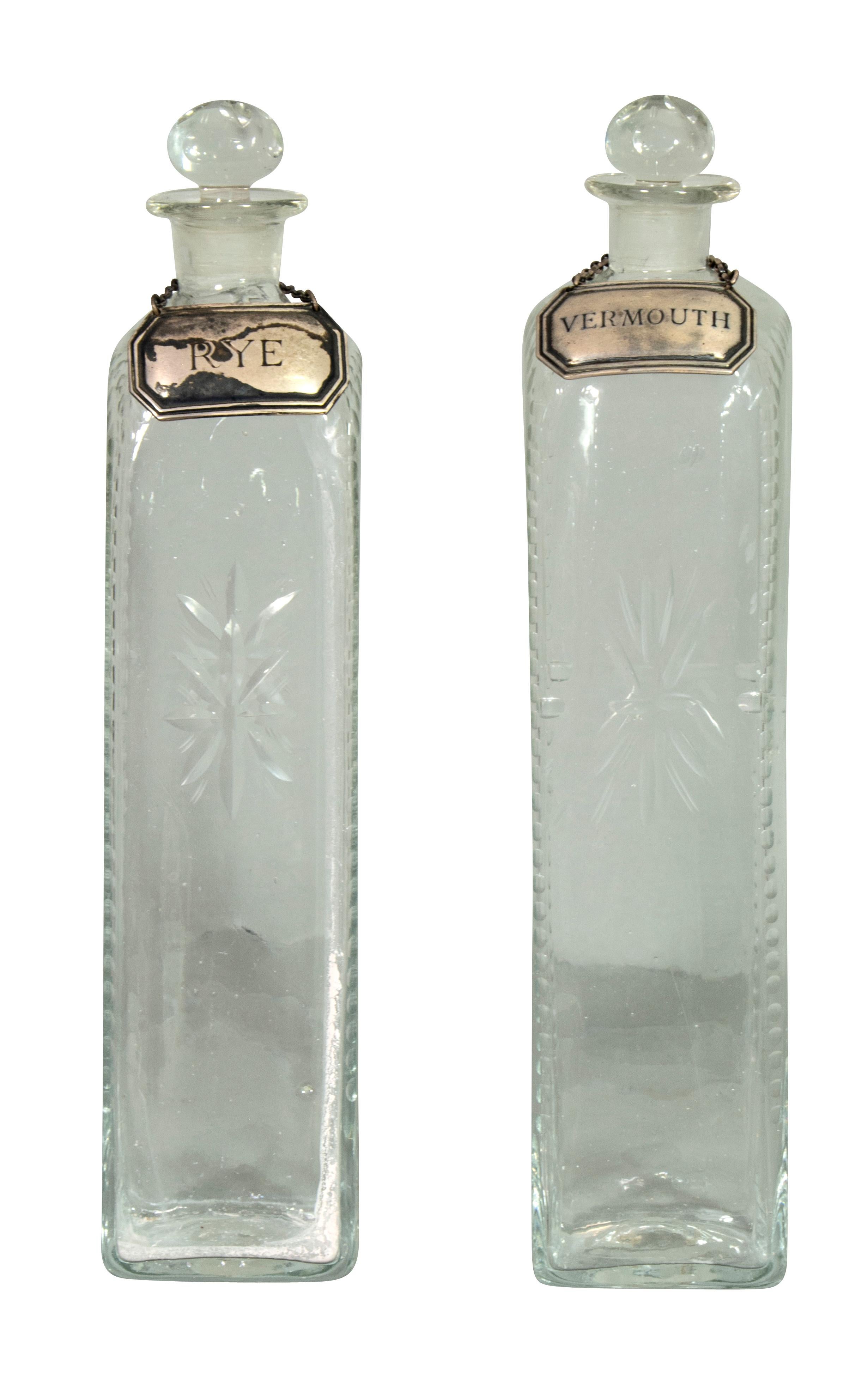 Bottle Caddy aus Mahagoni und Ebenholz mit Intarsien im Regency-Stil im Angebot 2