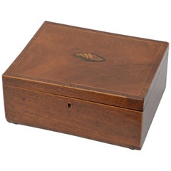 Regency Mahogany and Inlaid Decorative Box