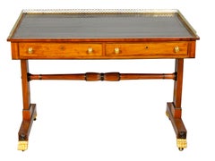 Regency Mahogany And Inlaid Writing Table