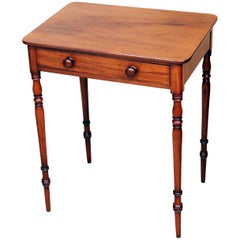 Regency Mahogany Antique Small Side Table