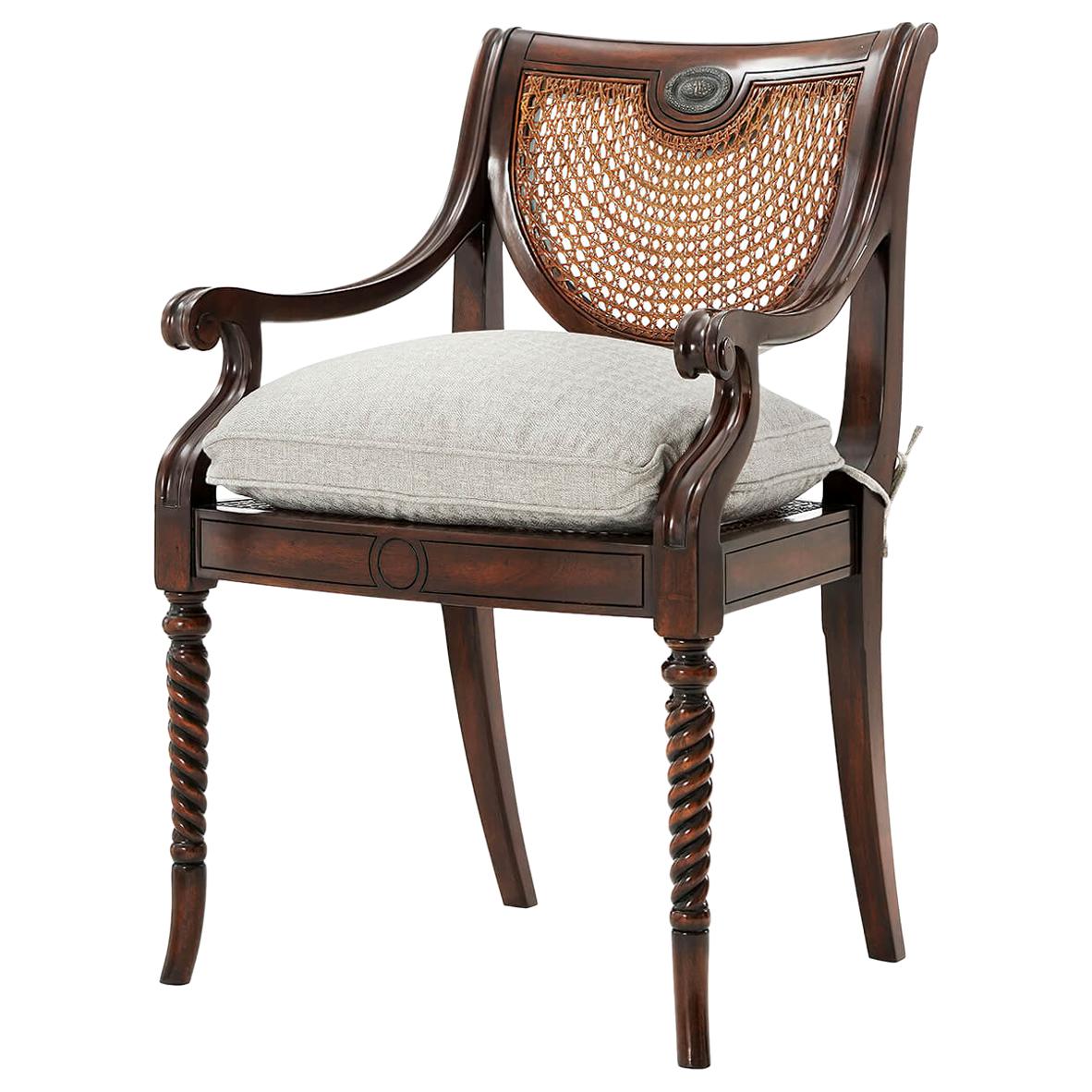 Regency Mahogany Armchair