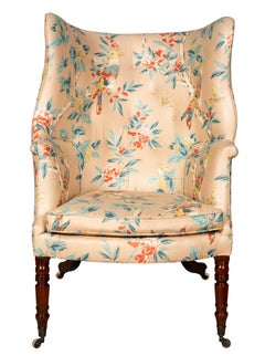 Regency Mahogany Barrel Back Armchair
