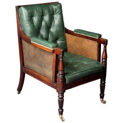 Regency Mahogany Bergère Chair