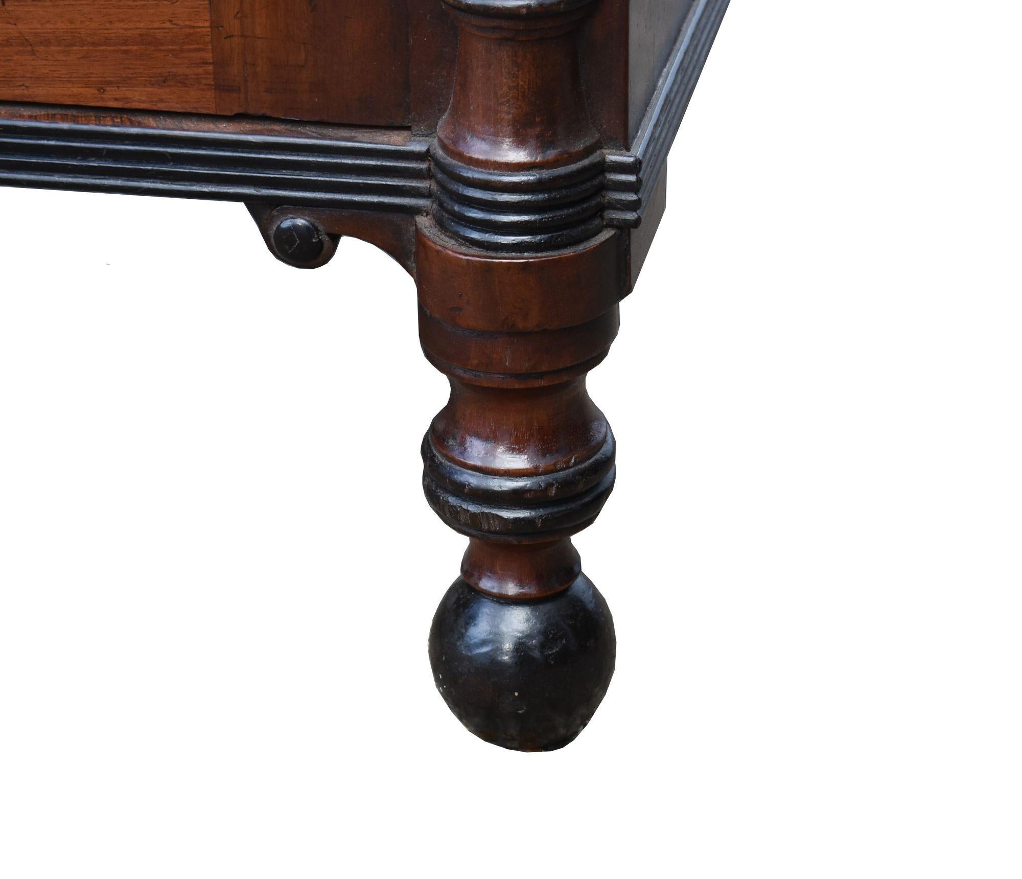 Libreria Regency in mogano in vendita 5