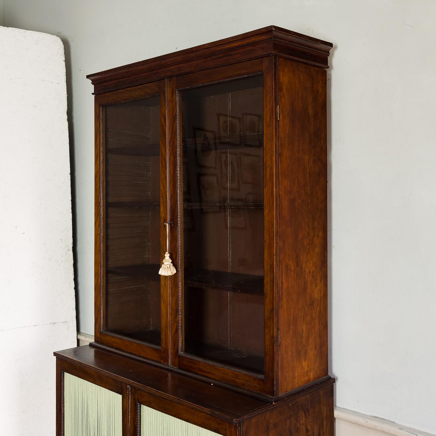 Regency Mahogany Bookcase 3