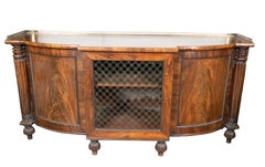 Credenza con arco in mogano Regency