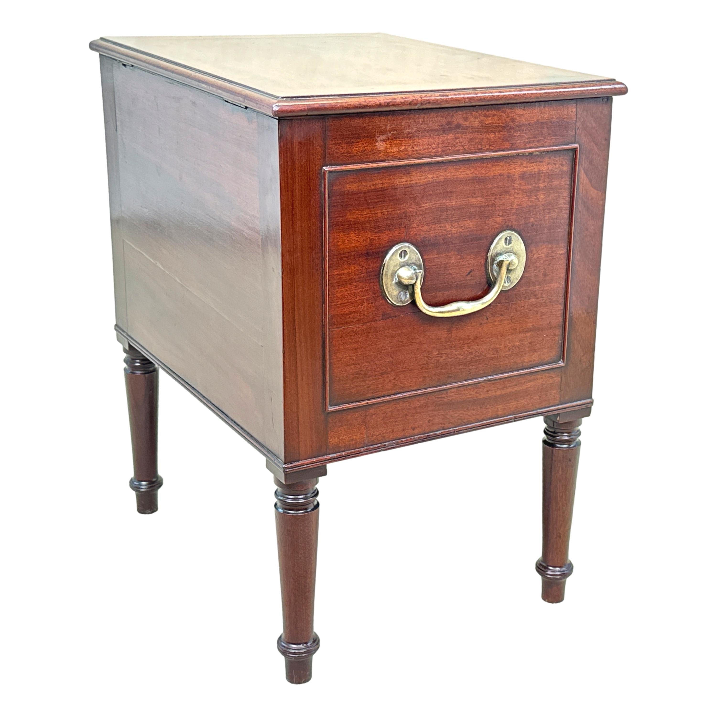 Regency Mahogany Box Cellarette For Sale 1