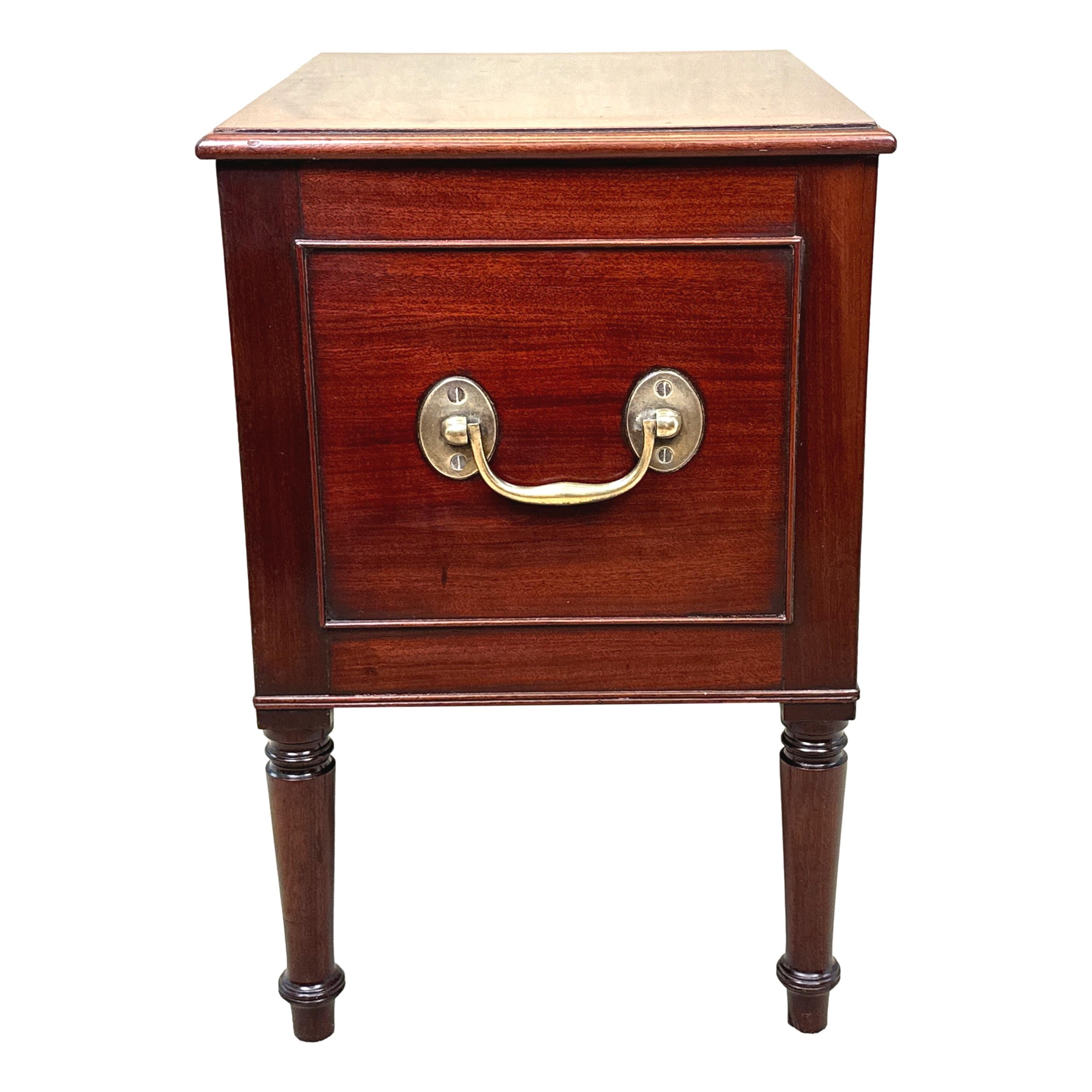 Regency Mahogany Box Cellarette For Sale 2