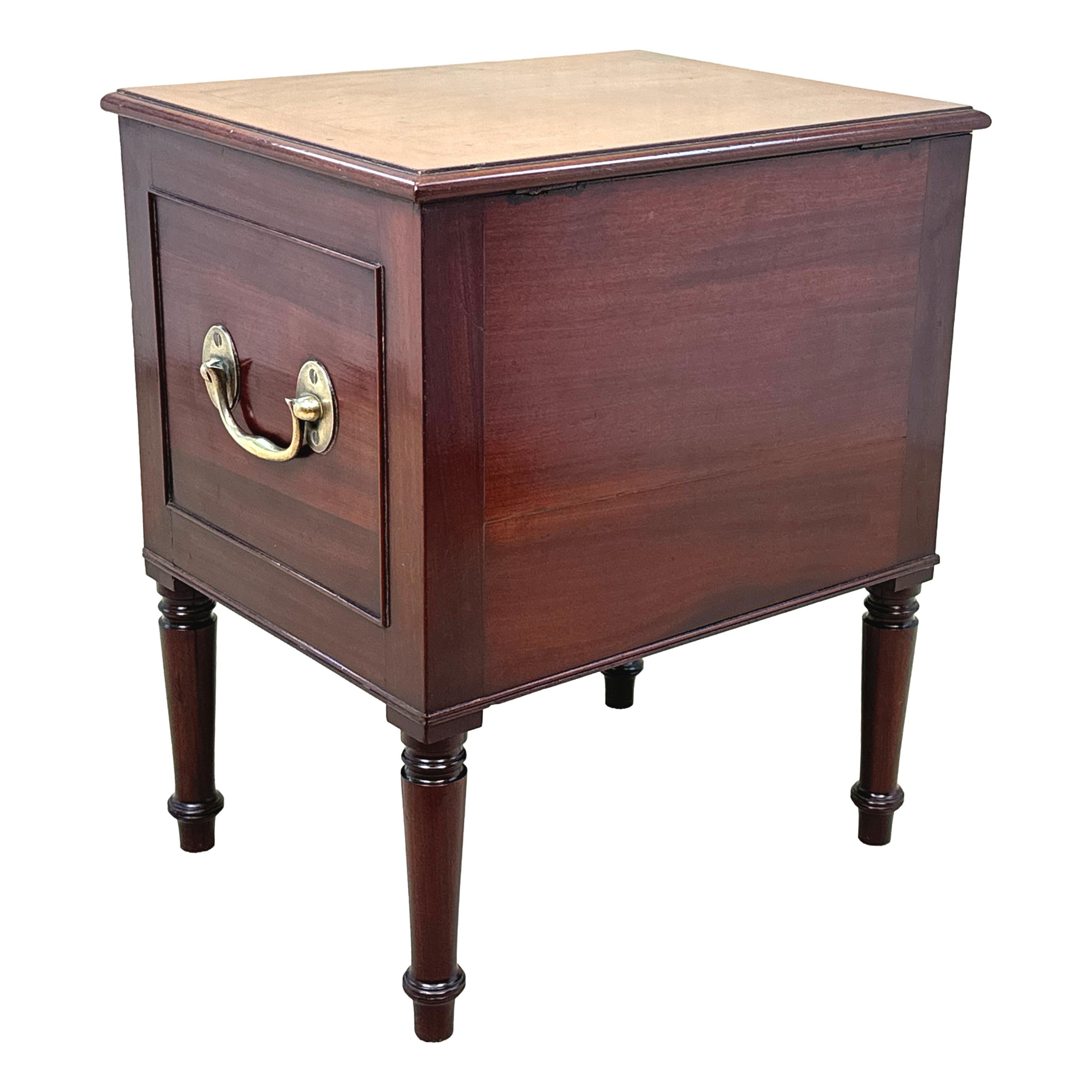 Regency Mahogany Box Cellarette For Sale 4
