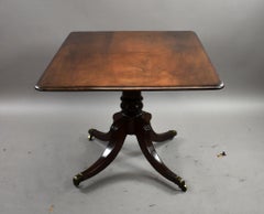 Regency Mahogany Breakfast Table