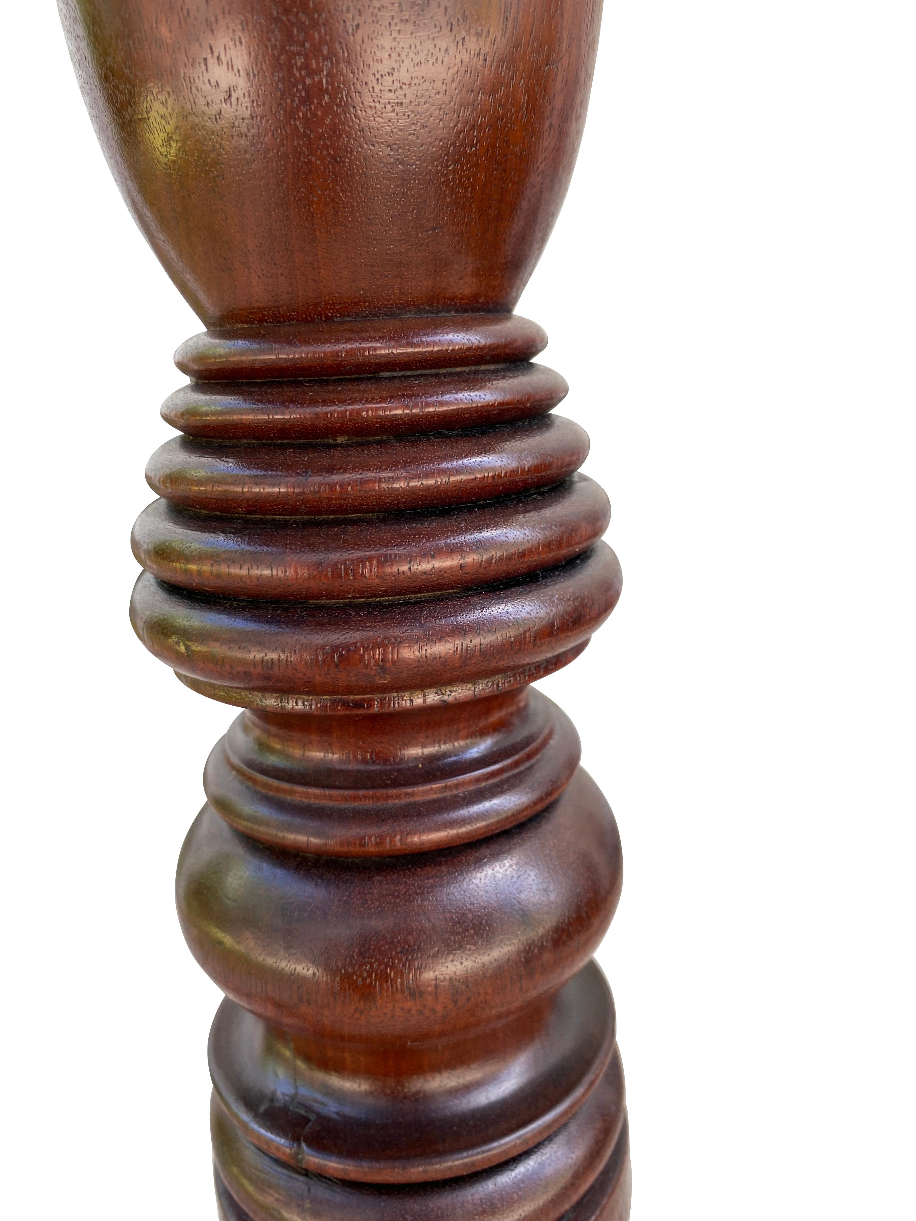19th Century Regency Mahogany Candlestand For Sale