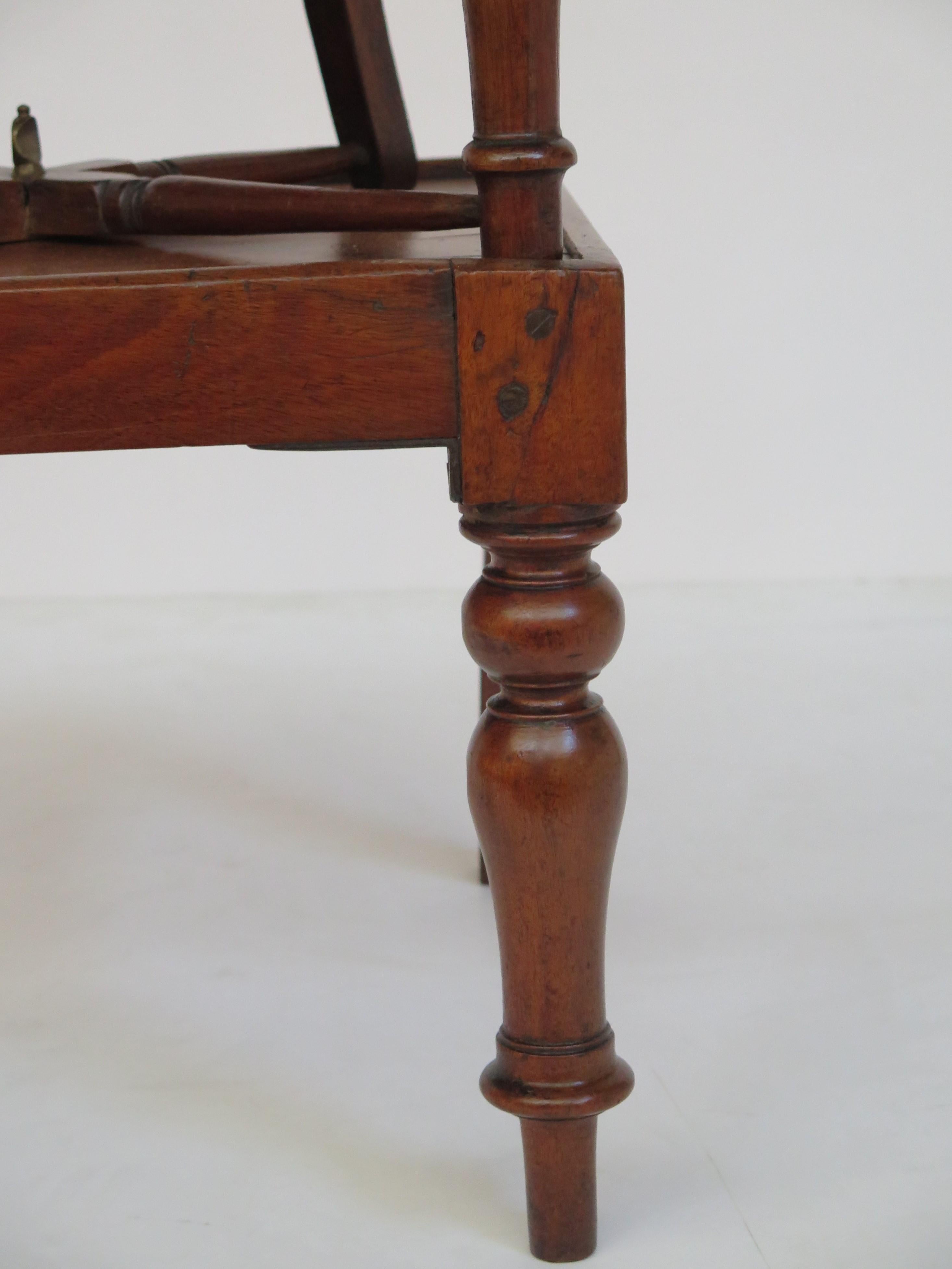 Regency Mahogany Caned Child's Chair 5