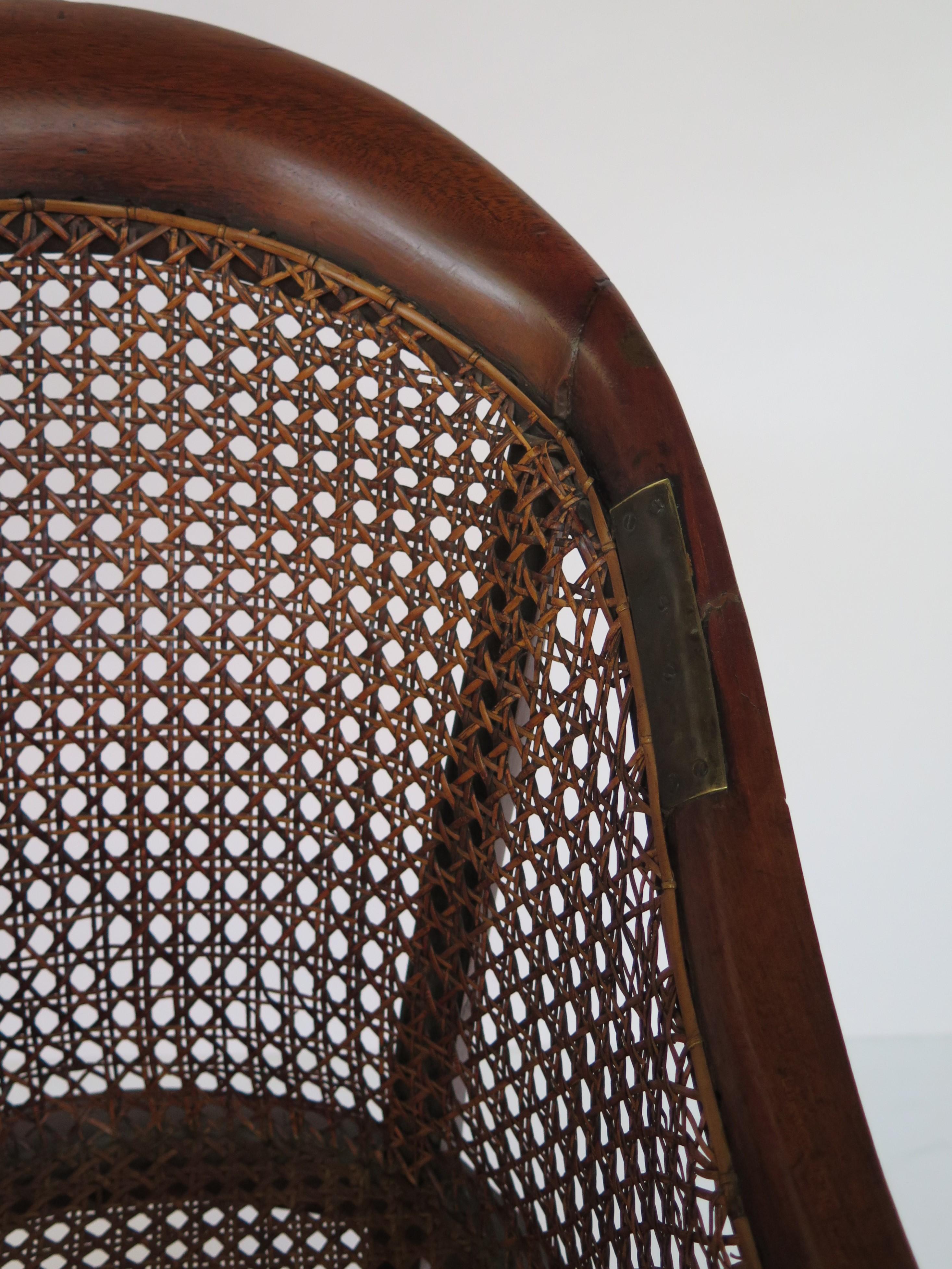 Regency Mahogany Caned Child's Chair 8