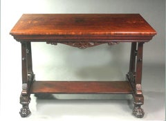 Regency Mahogany Centre Table