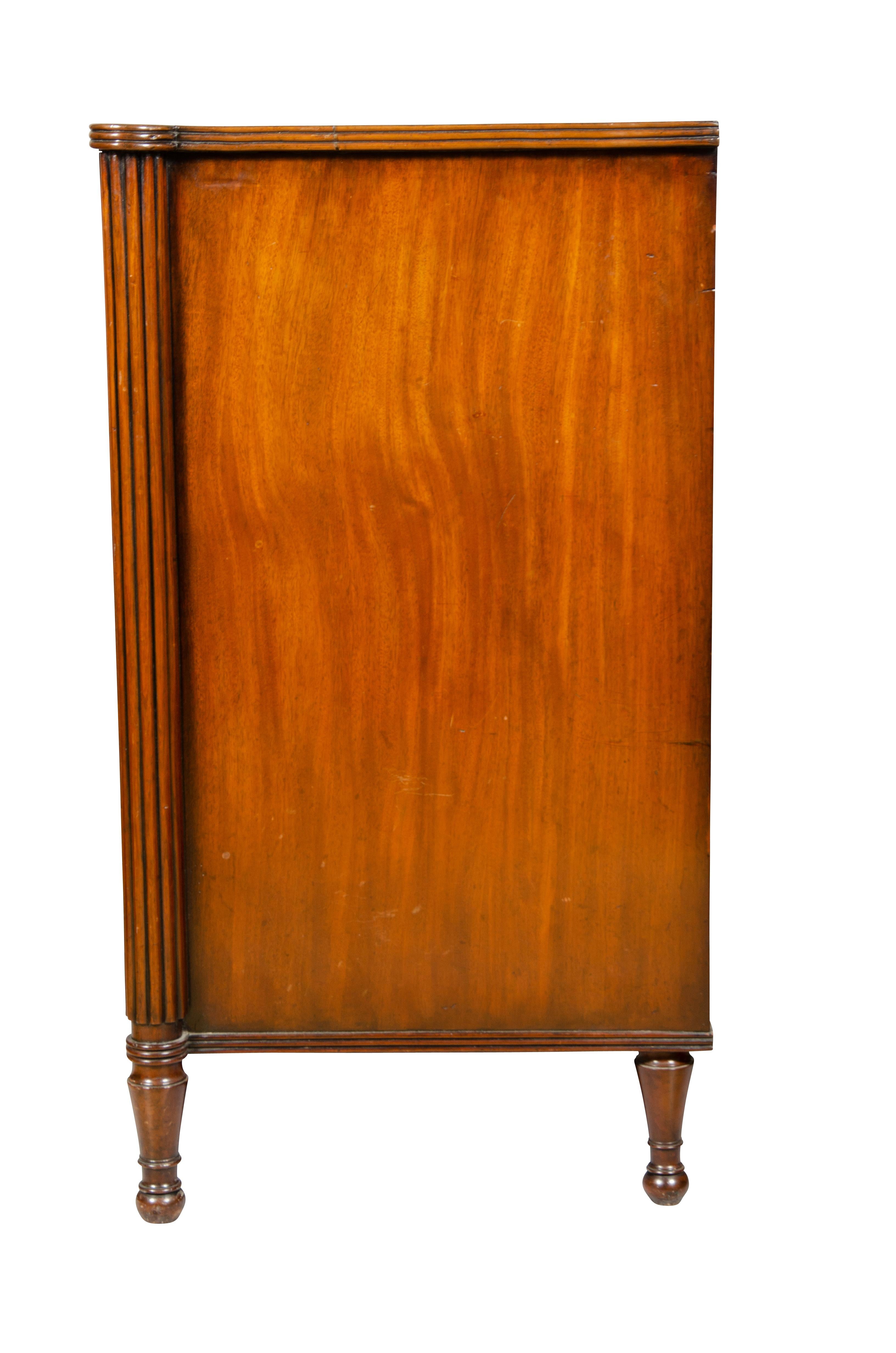 Regency Mahogany Chest Of Drawers For Sale 5