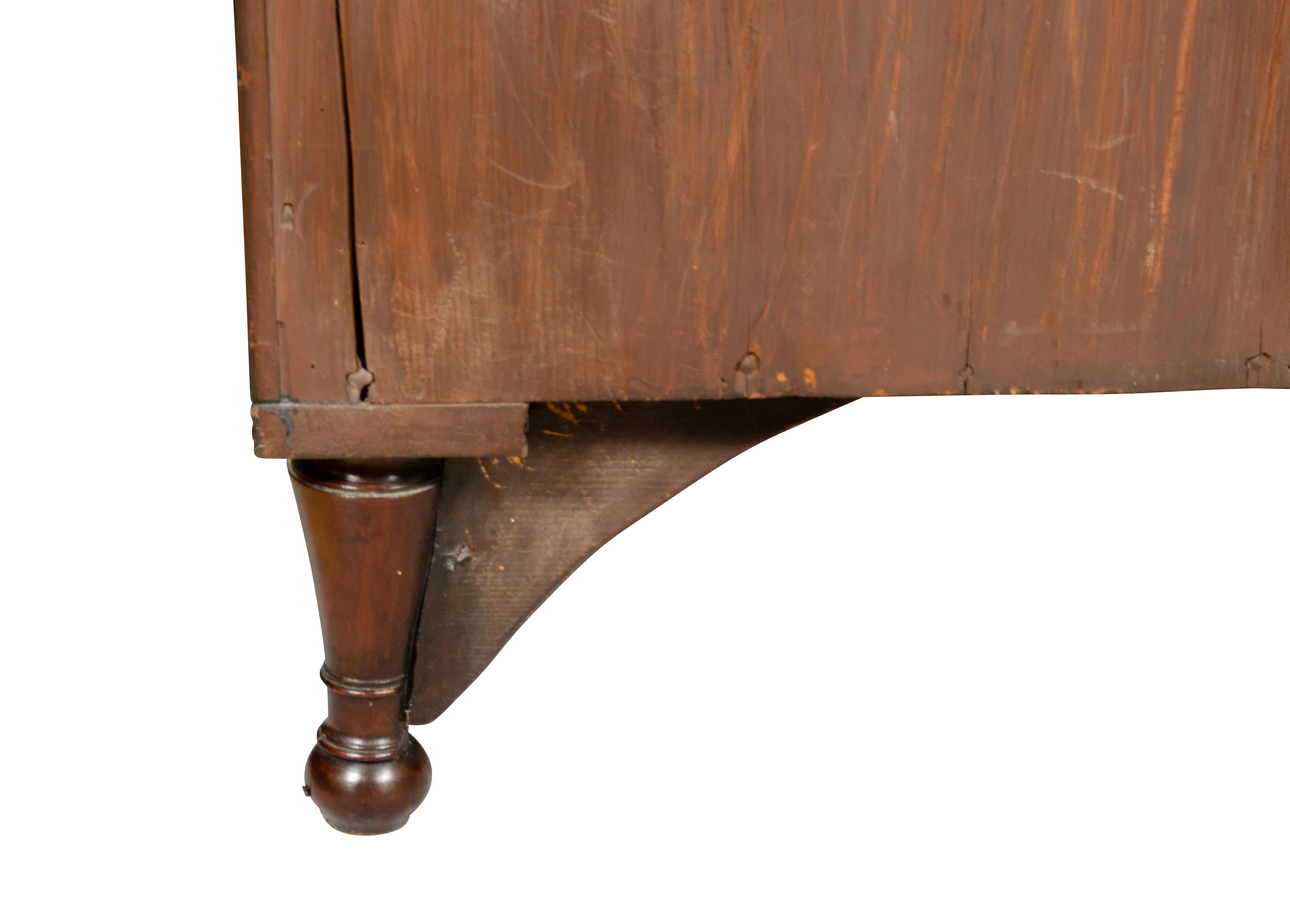 Regency Mahogany Chest Of Drawers For Sale 6