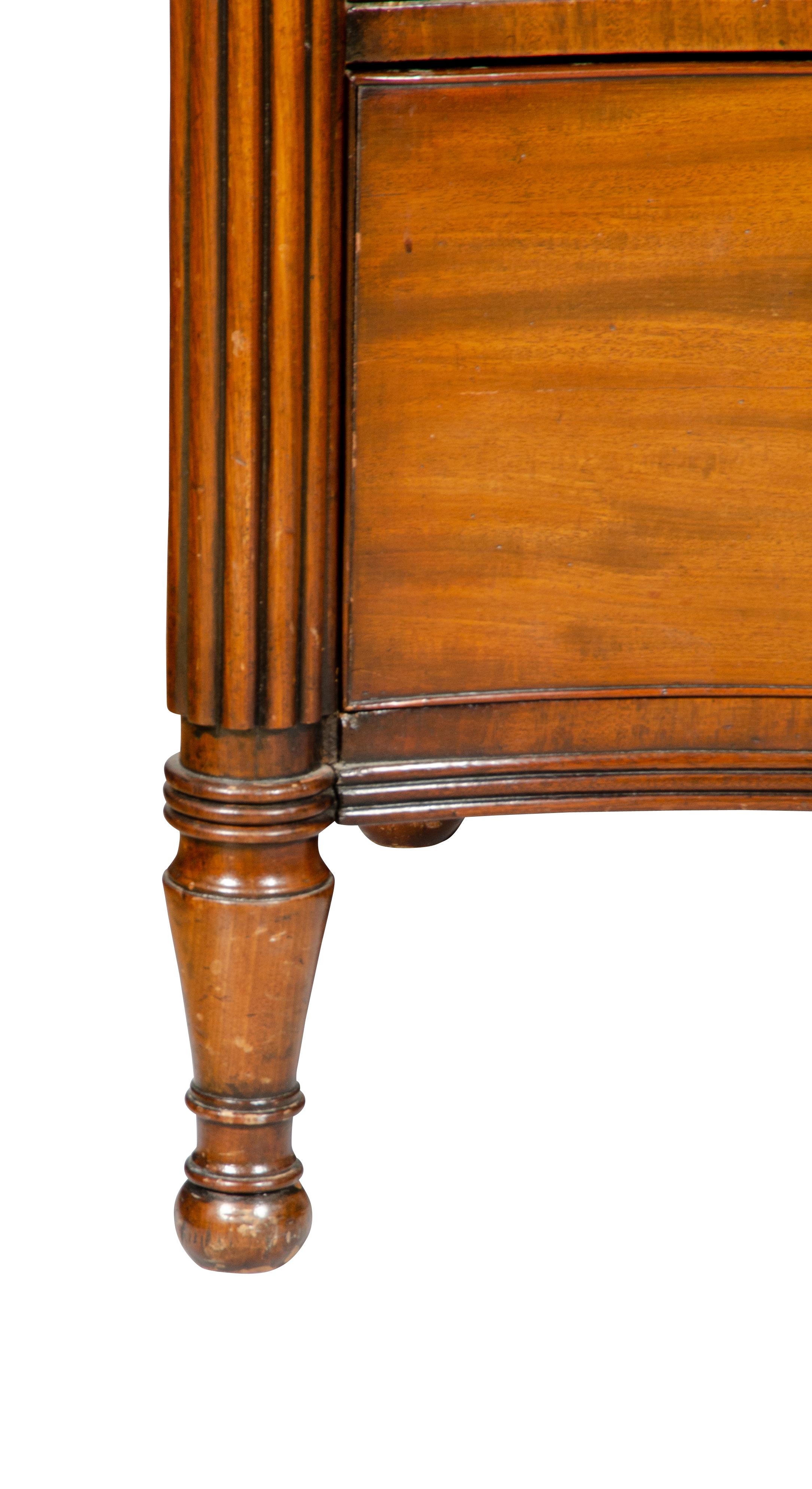 Regency Mahogany Chest Of Drawers For Sale 10