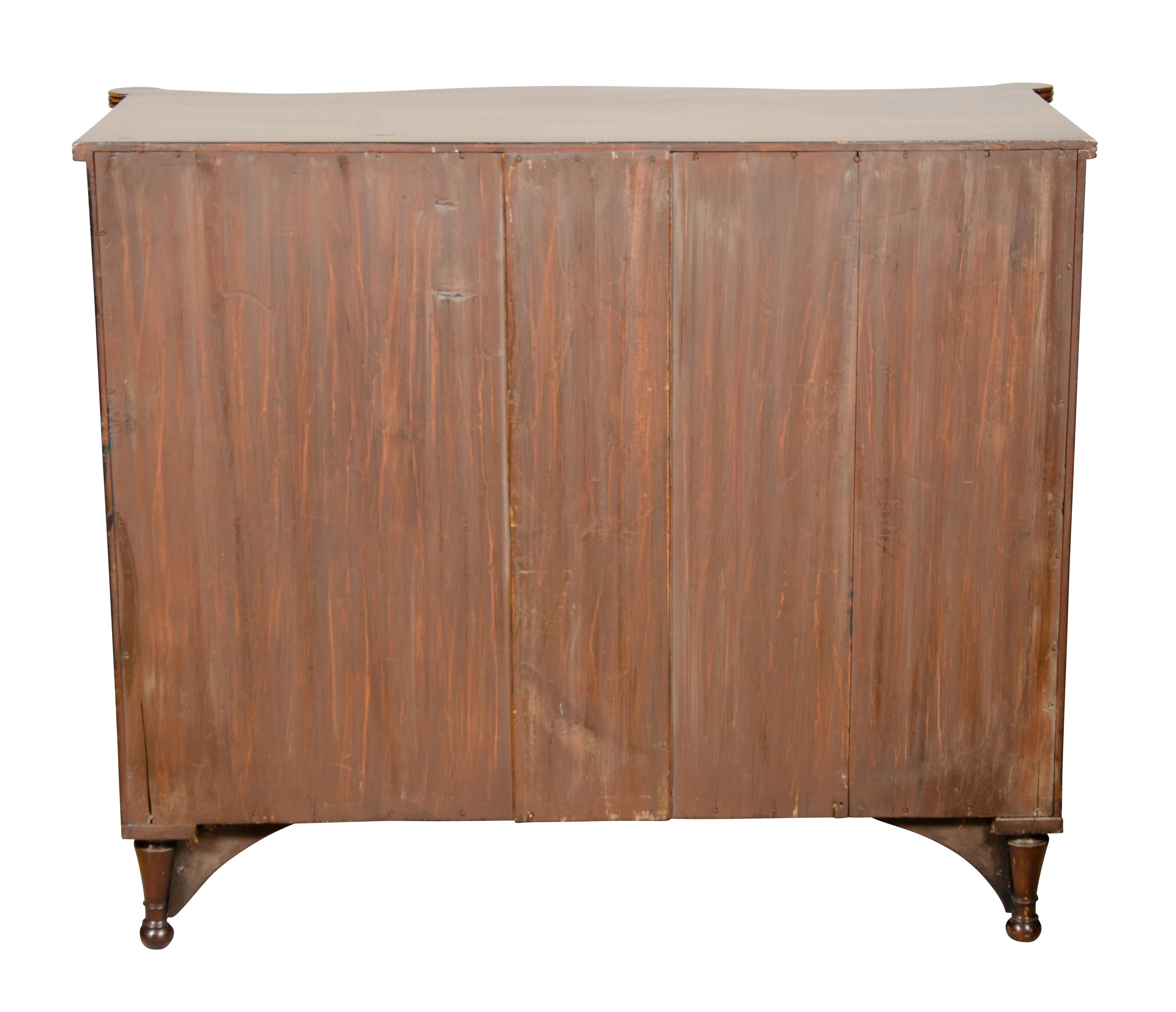 Regency Mahogany Chest Of Drawers For Sale 2