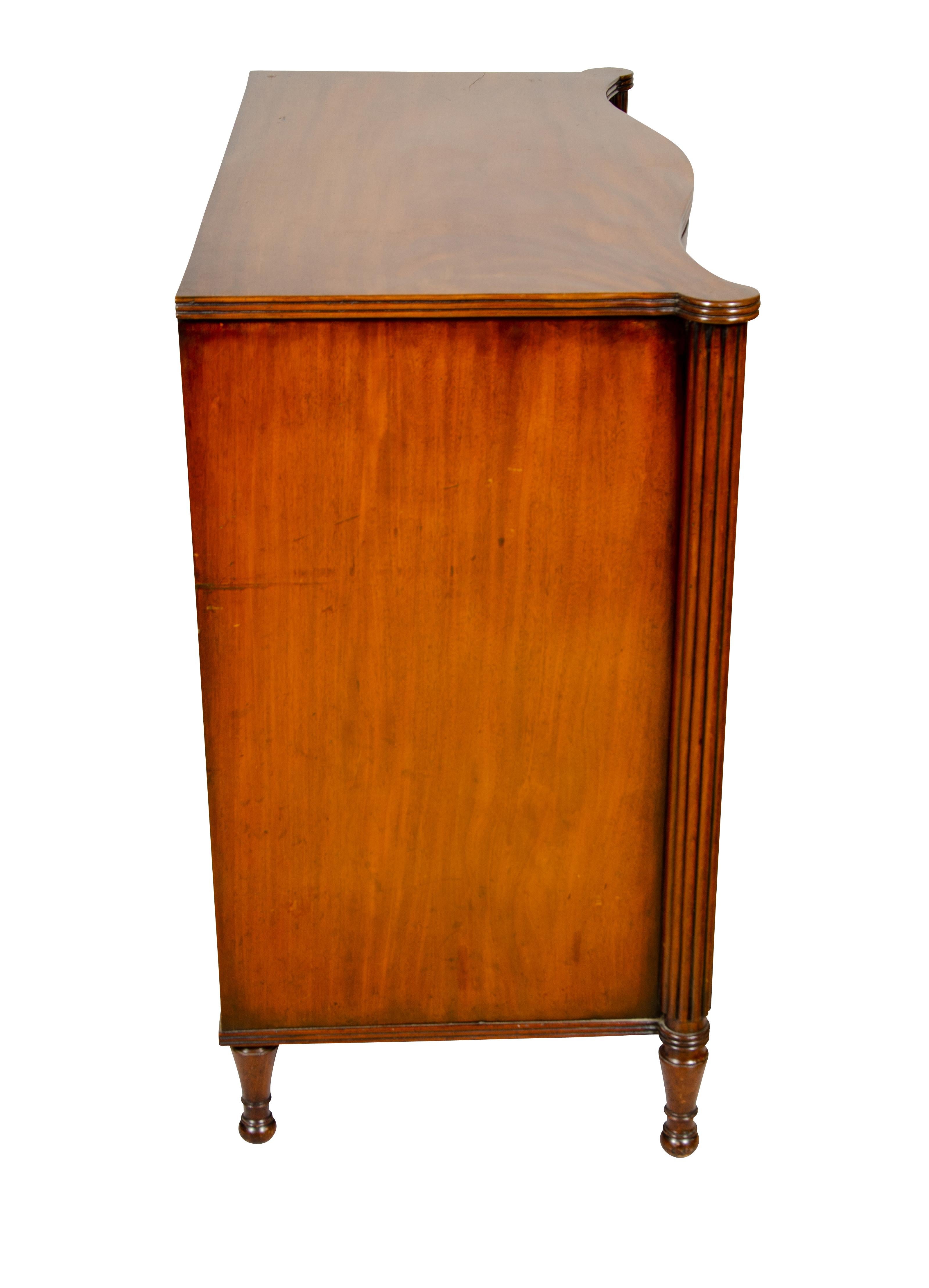 Regency Mahogany Chest Of Drawers For Sale 3